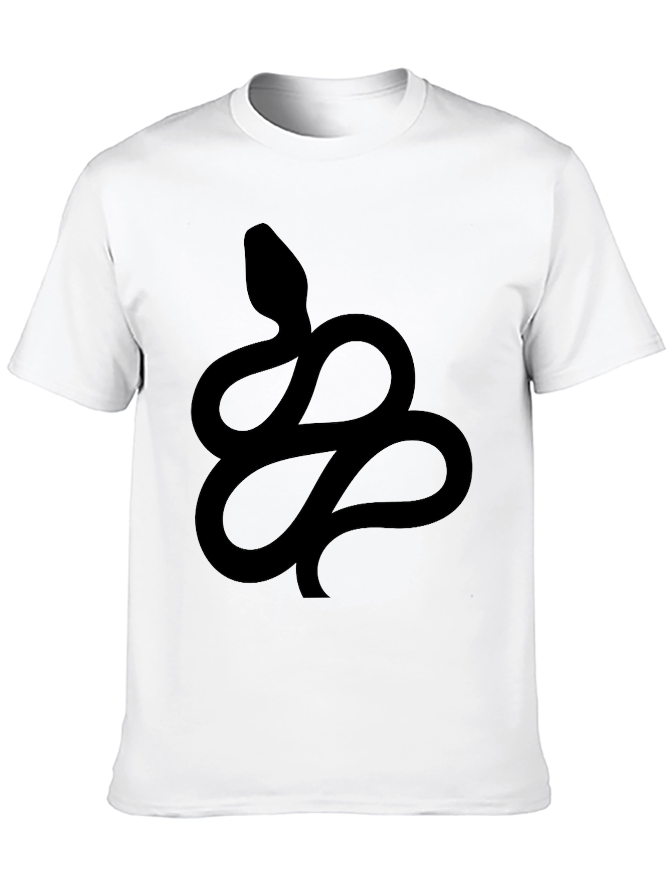 Snake Graphic Black T-Shirt