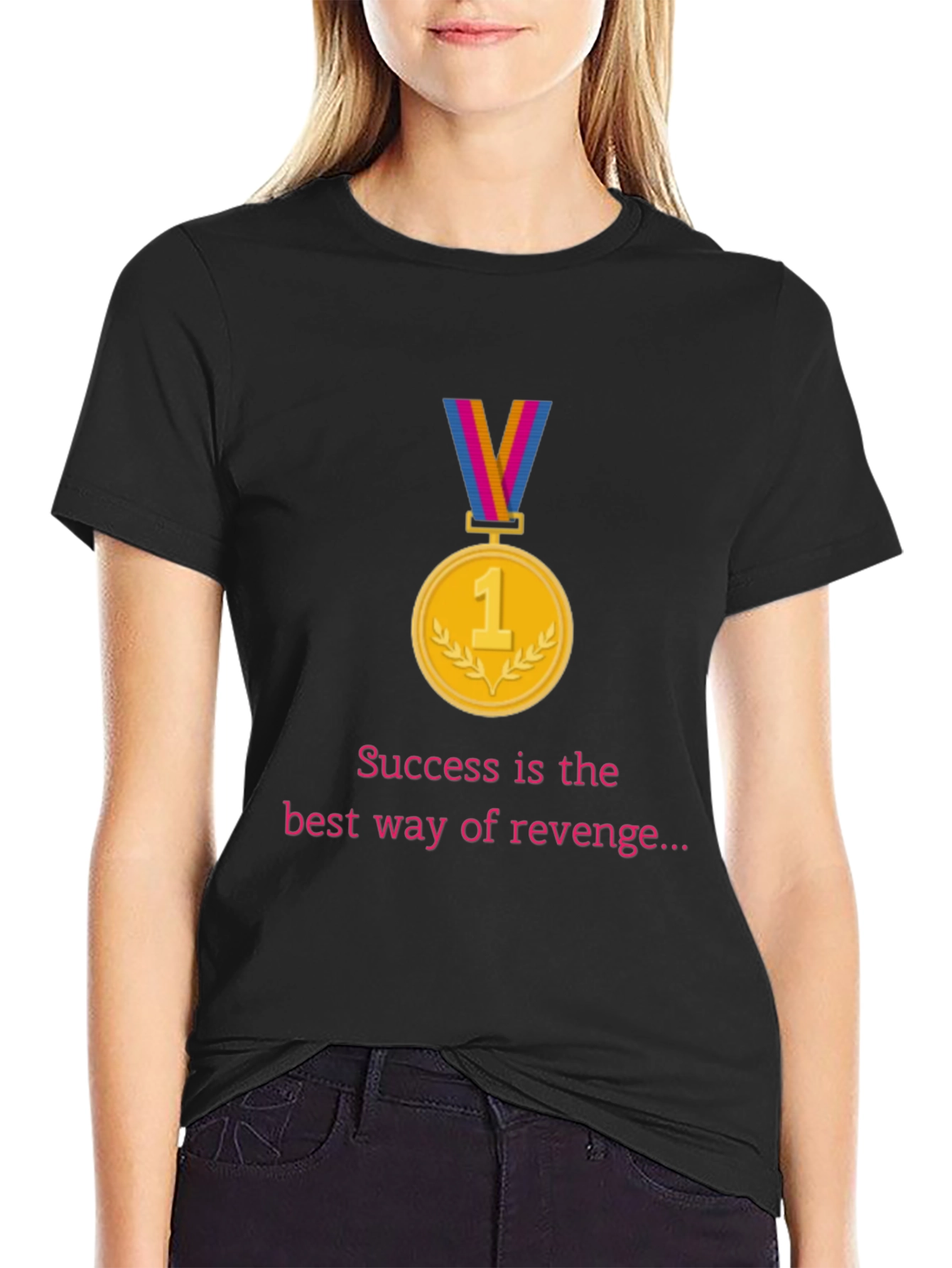 Success Revenge Black T-Shirt