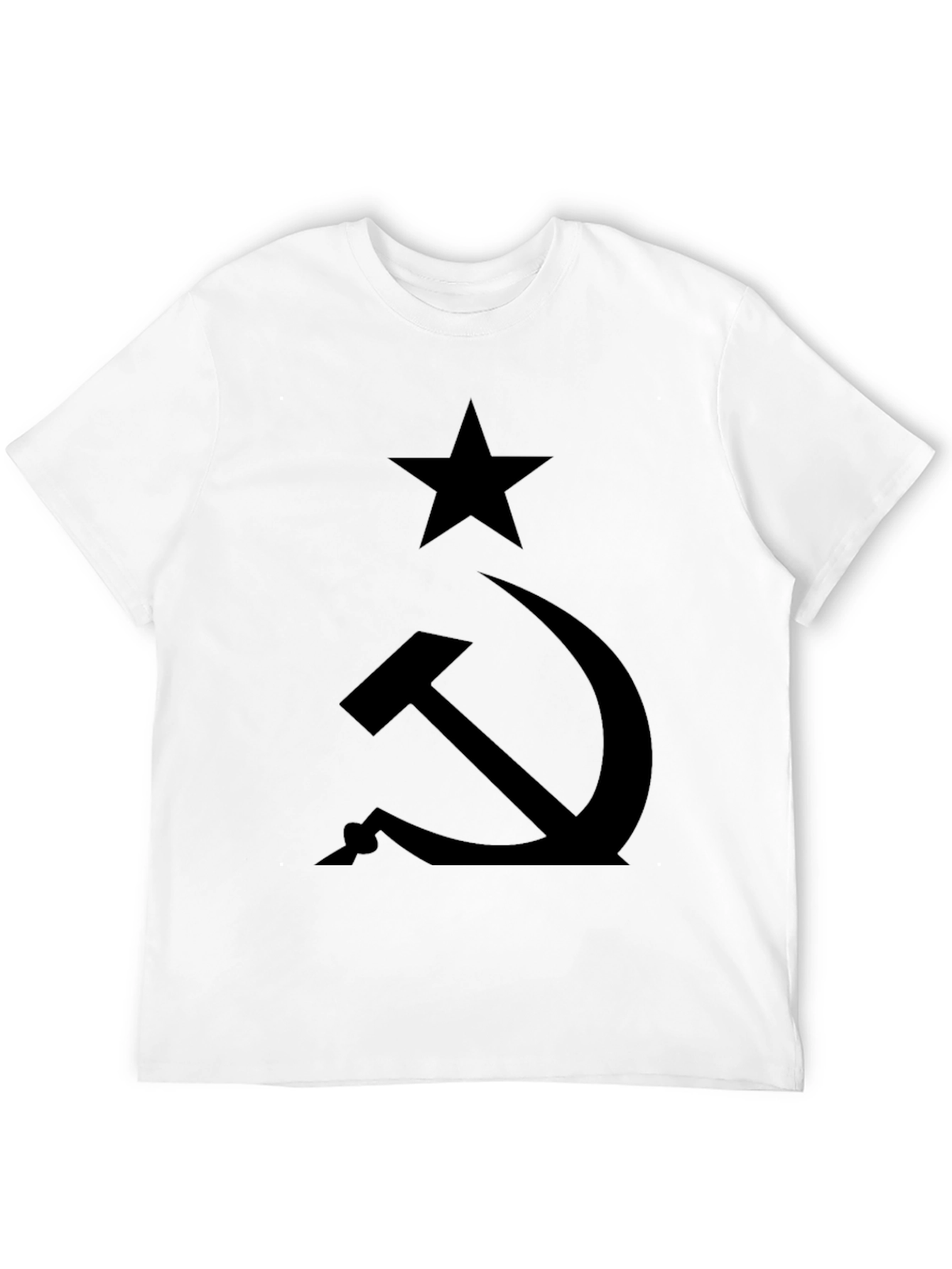 Hammer & Sickle Black T-Shirt - Classic Communist Symbol