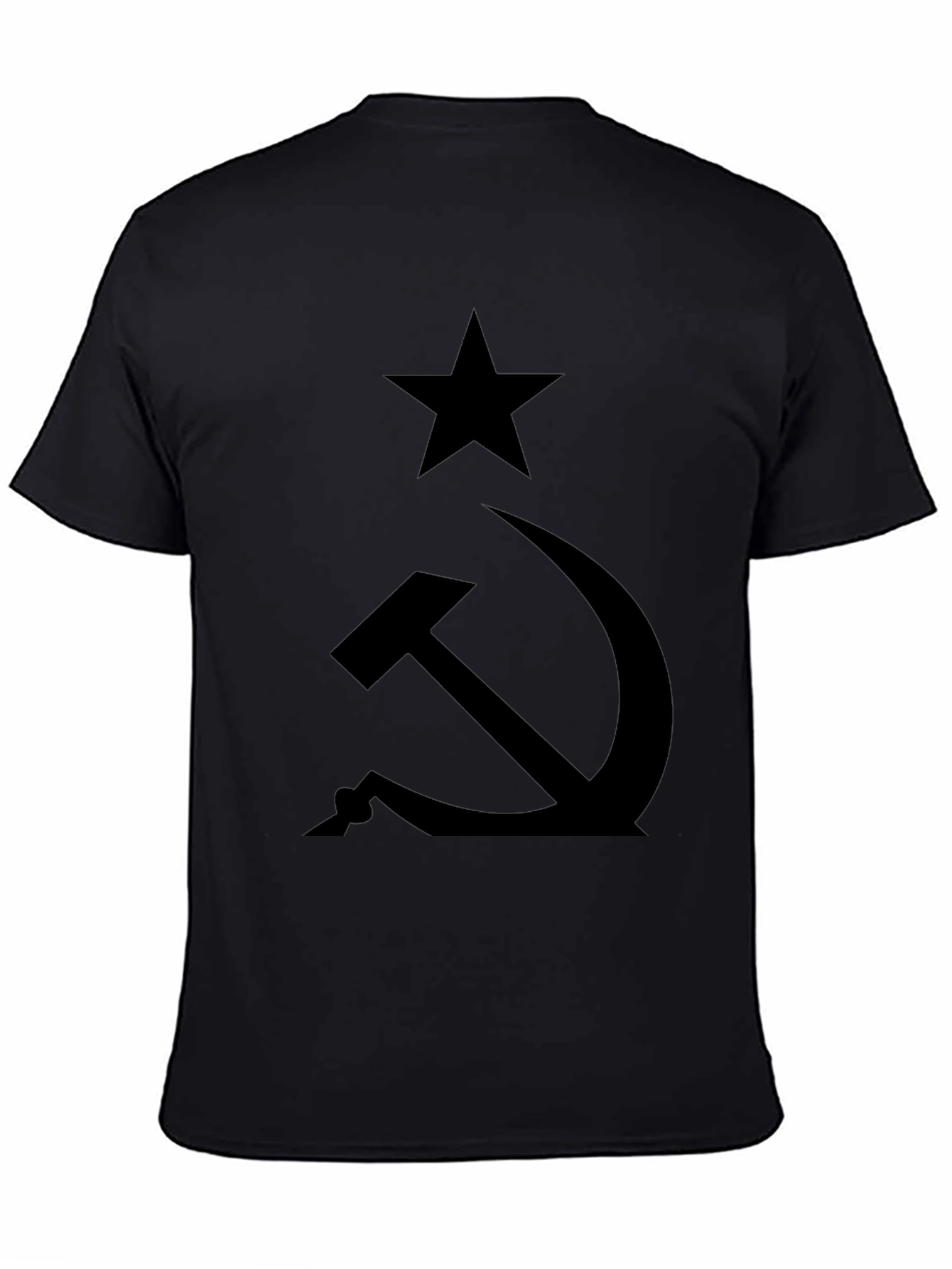 Hammer & Sickle Black T-Shirt - Classic Communist Symbol