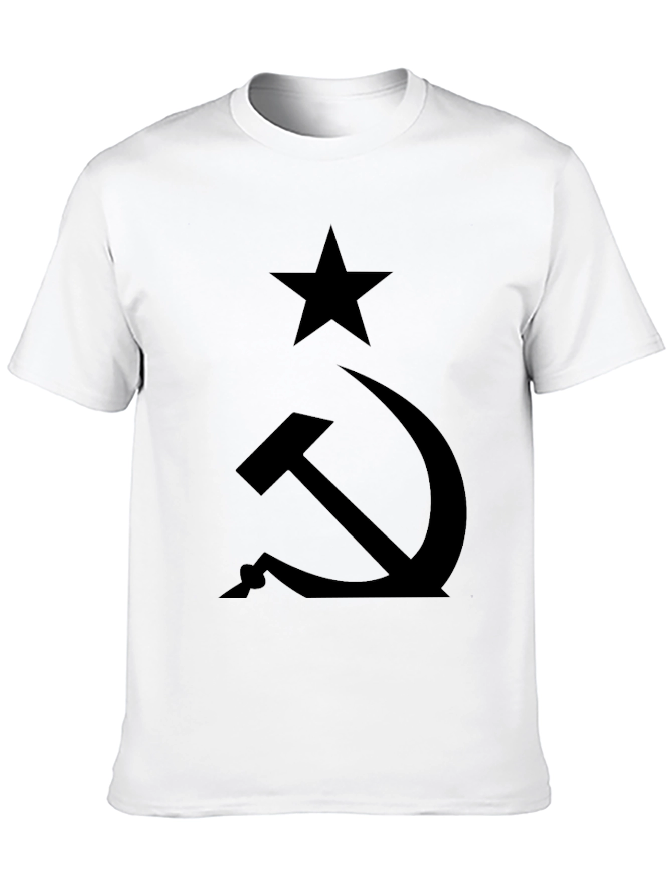 Hammer & Sickle Black T-Shirt - Classic Communist Symbol