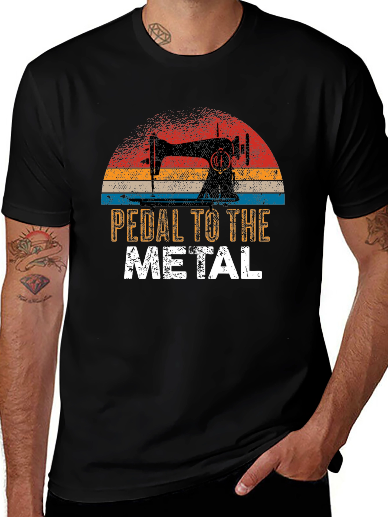 Pedal to the Metal Sewing T-Shirt