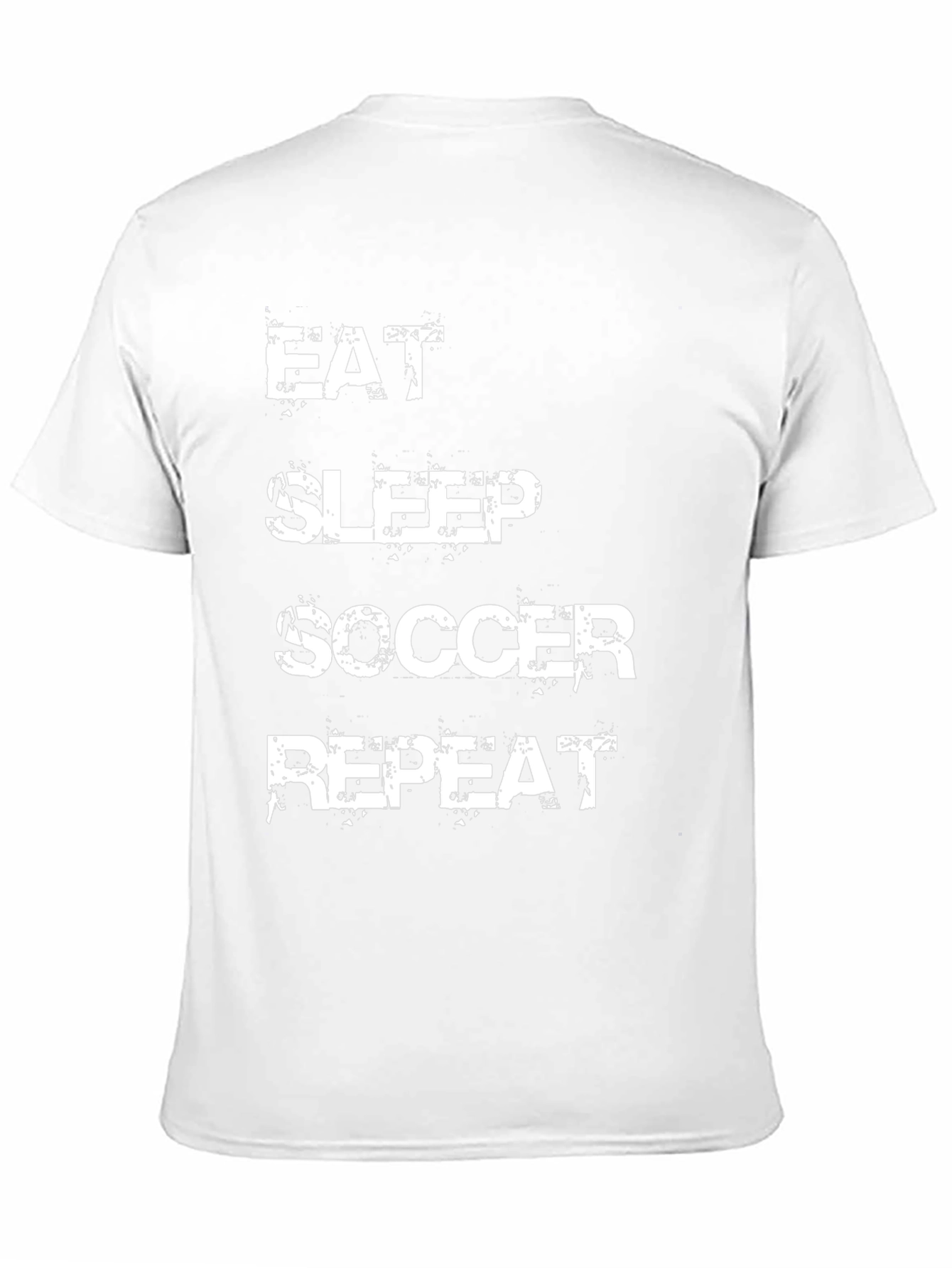 Eat Sleep Soccer Repeat Graphic T-Shirt
