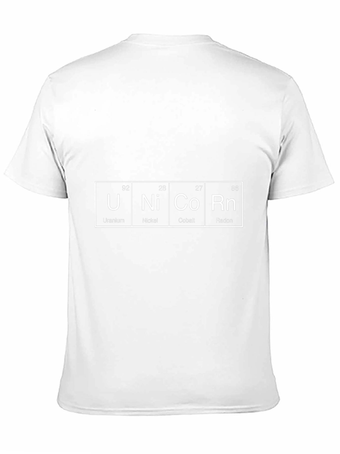 Unicorn Periodic Table Elements Funny T-Shirt
