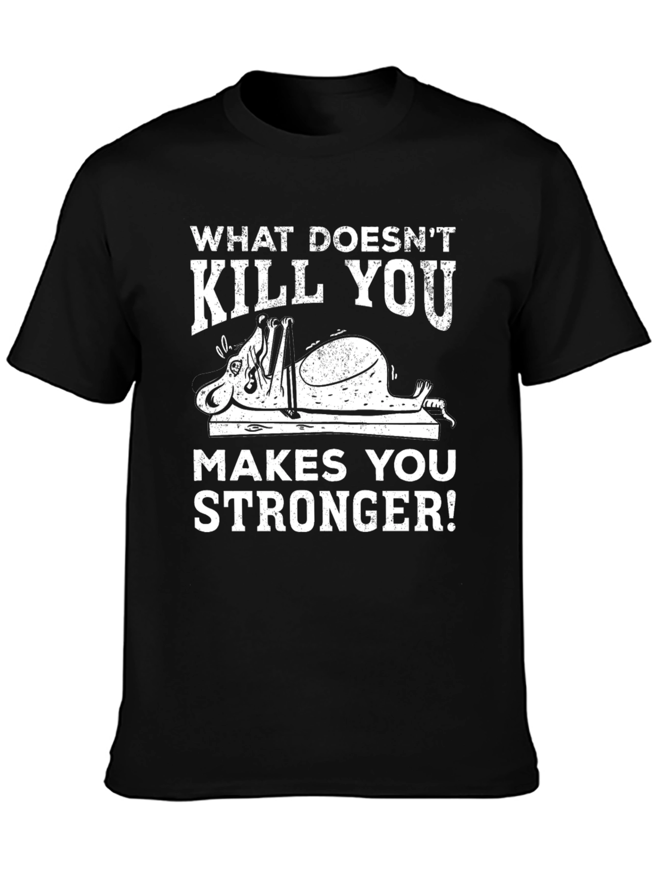 Funny Hippo T-Shirt: What Doesnt Kill You...