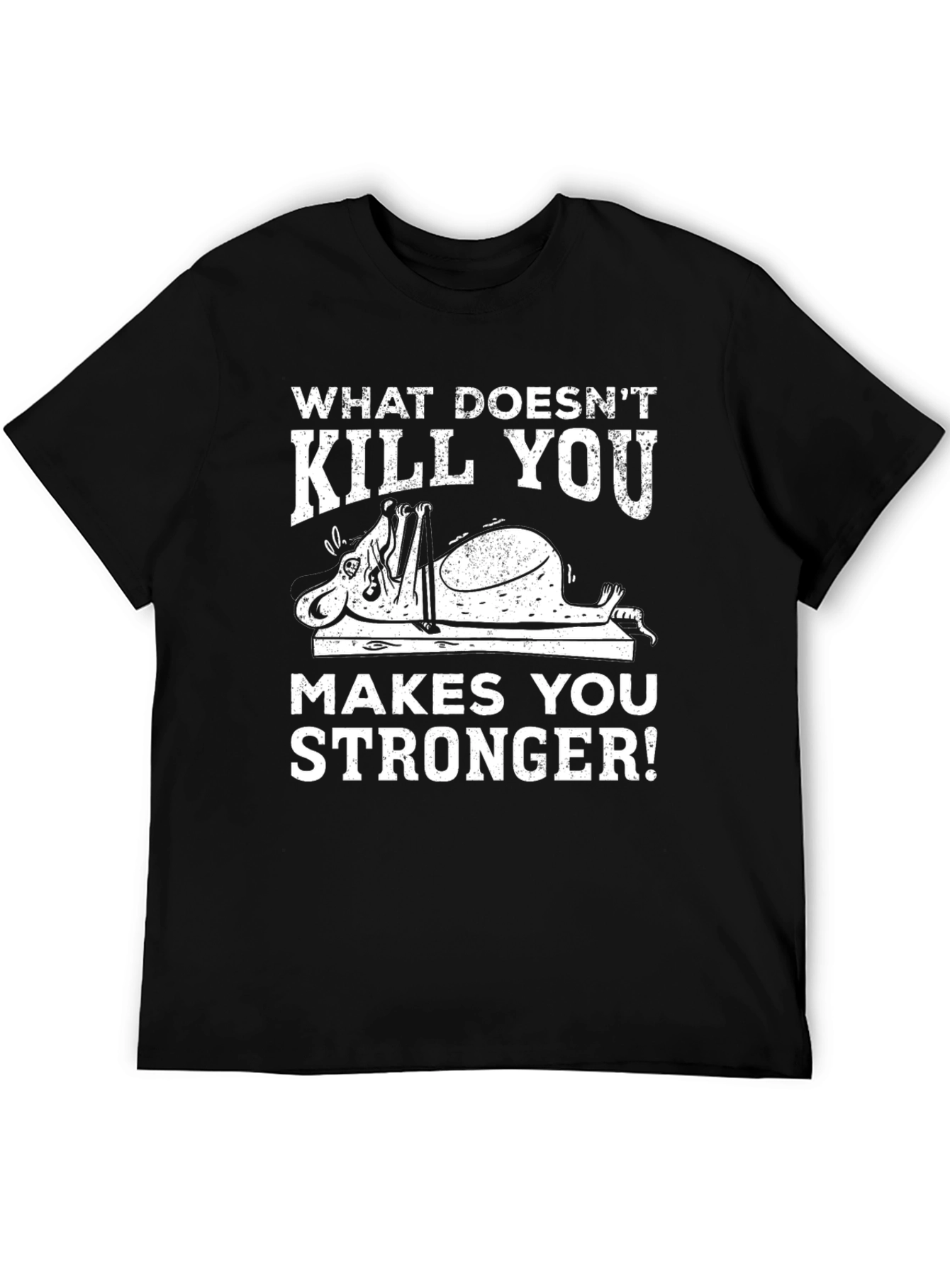Funny Hippo T-Shirt: What Doesnt Kill You...