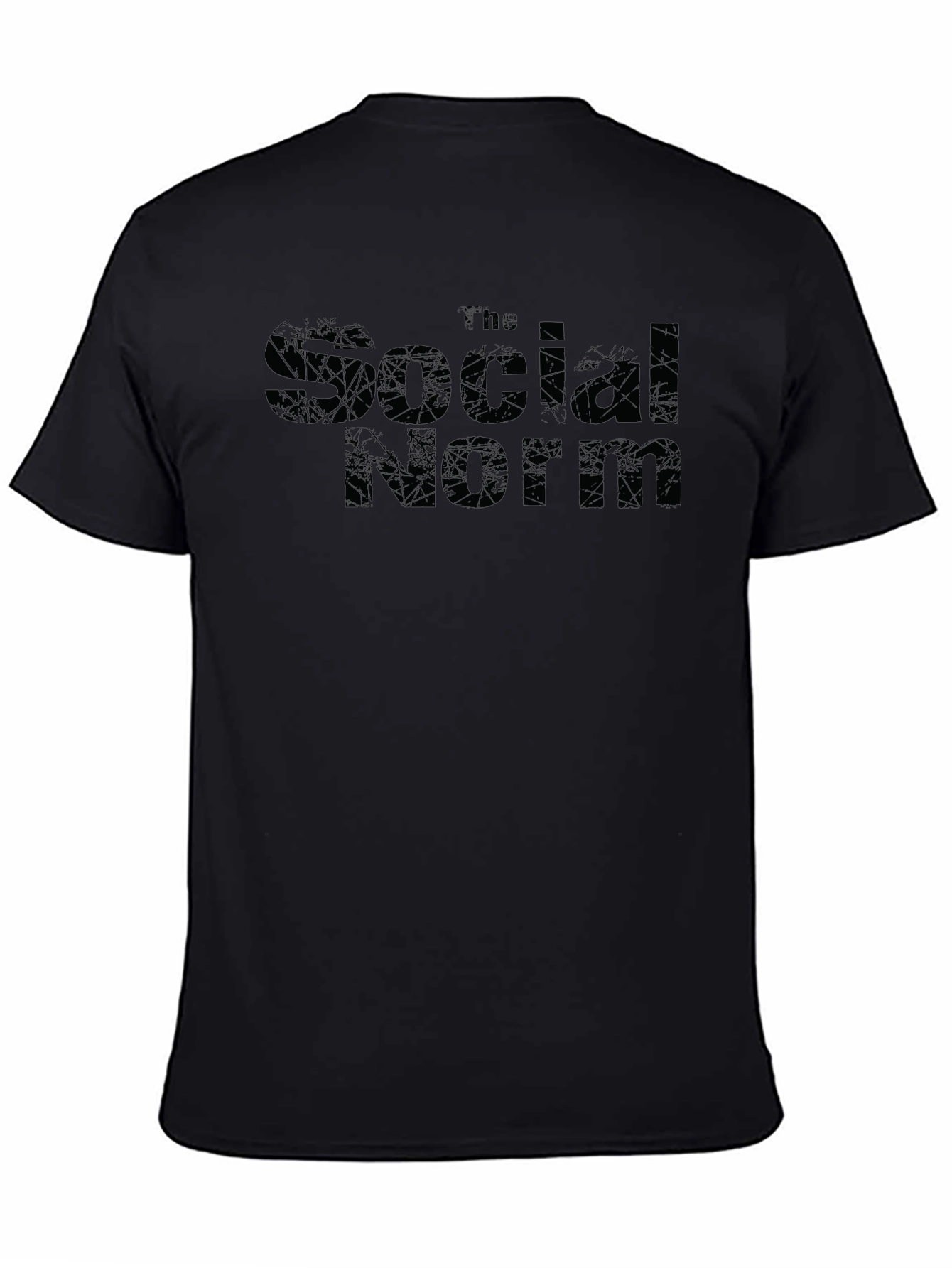 The Social Norm Black Graphic T-Shirt