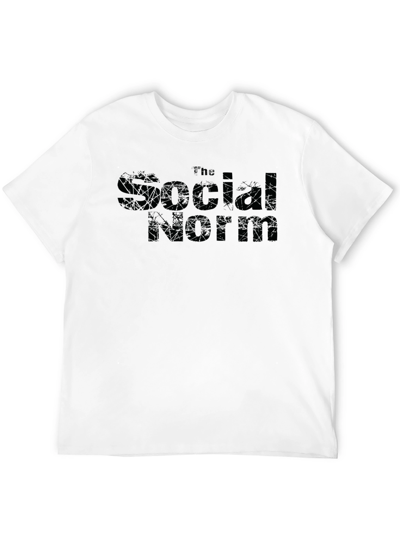 The Social Norm Black Graphic T-Shirt