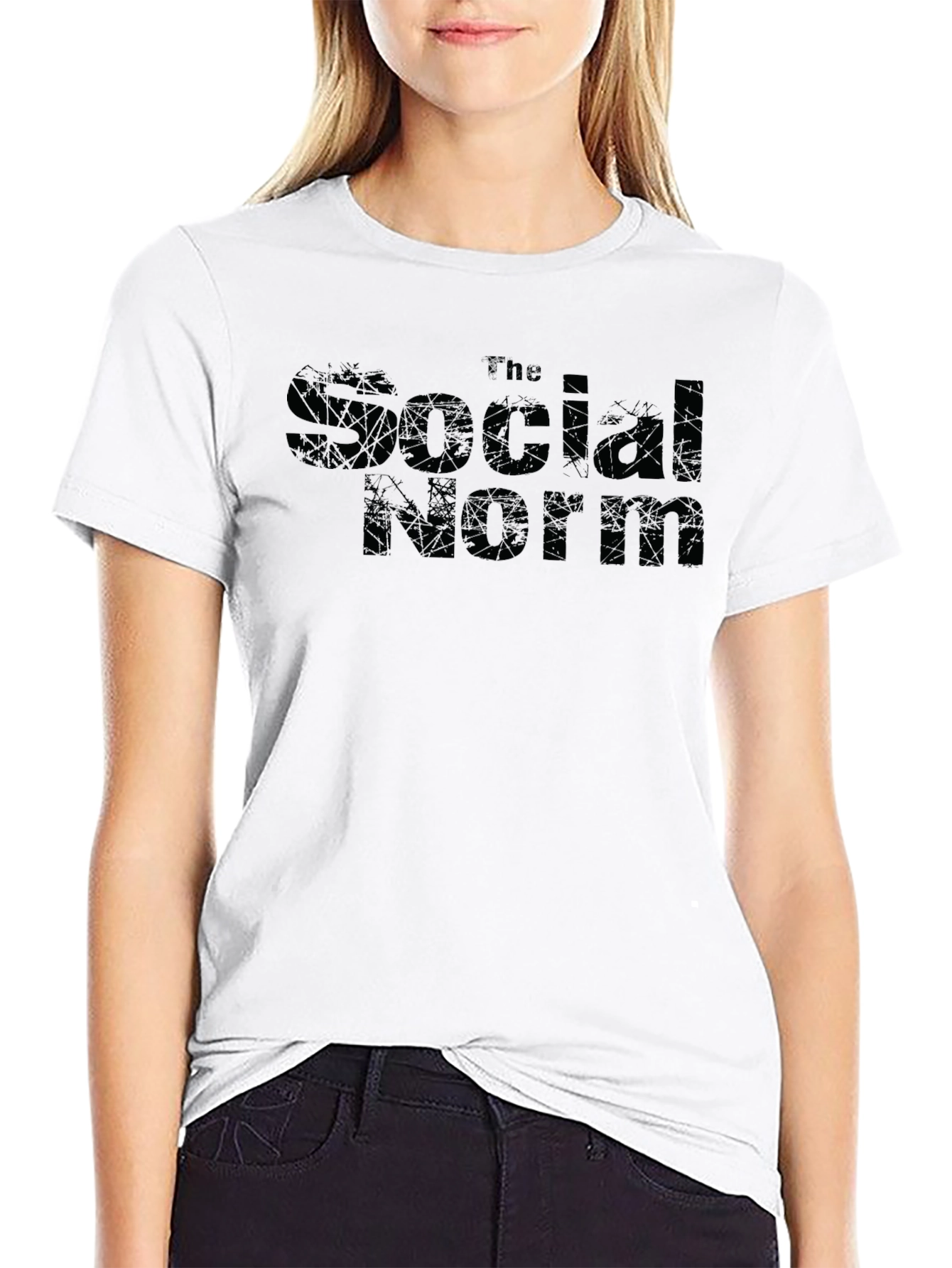 The Social Norm Black Graphic T-Shirt