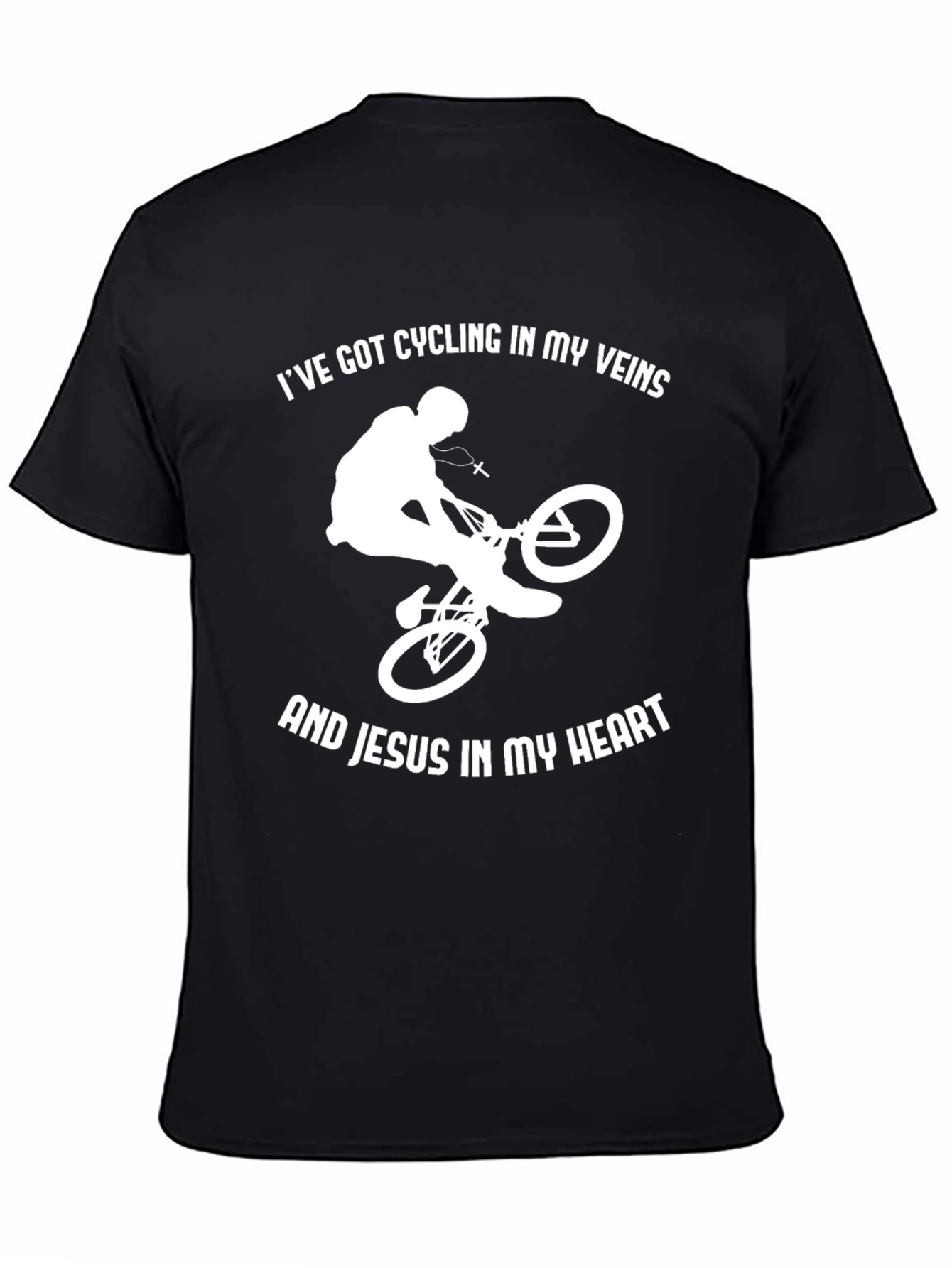 Cycling & Jesus T-Shirt: Faith on Two Wheels