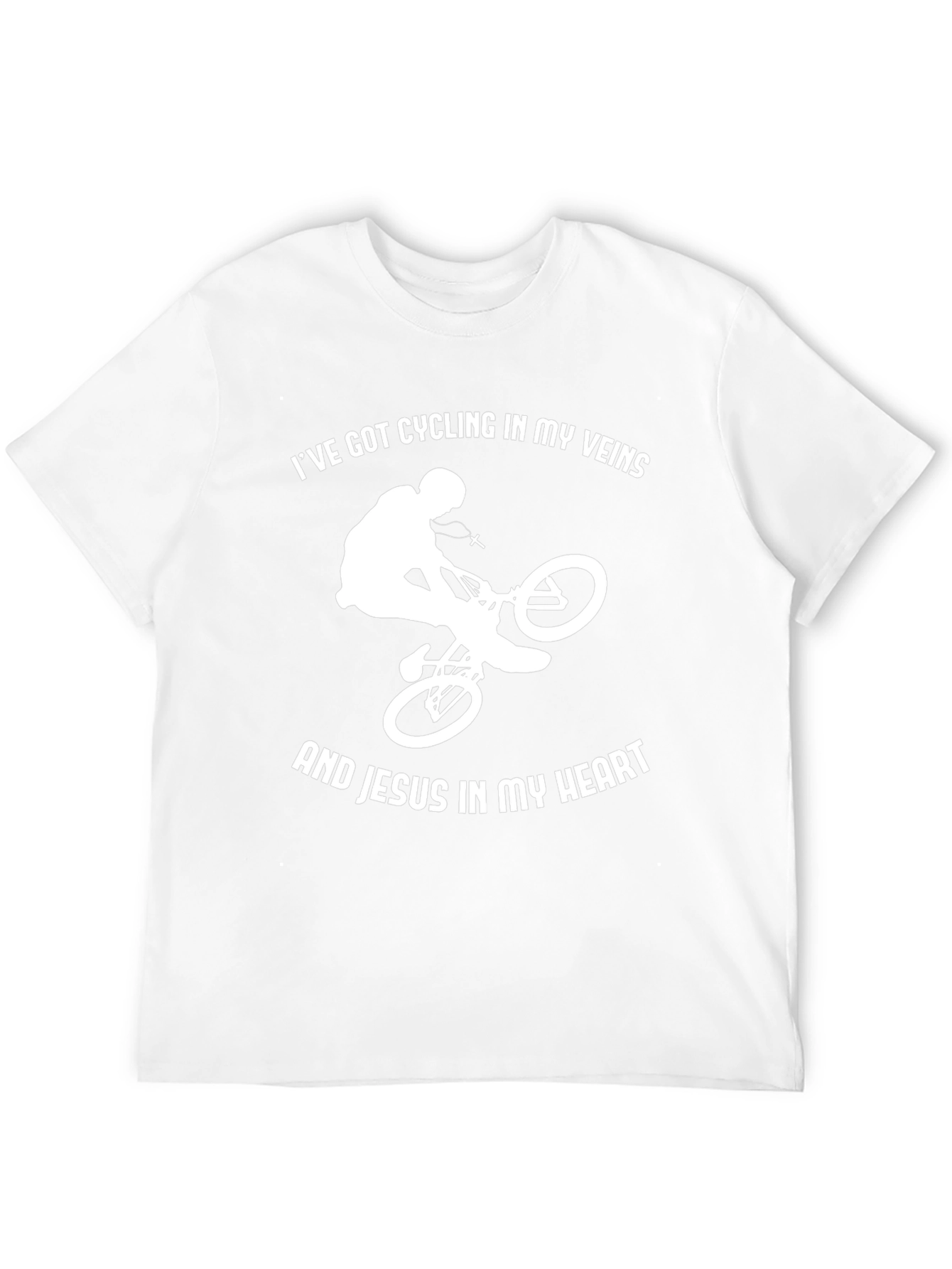 Cycling & Jesus T-Shirt: Faith on Two Wheels
