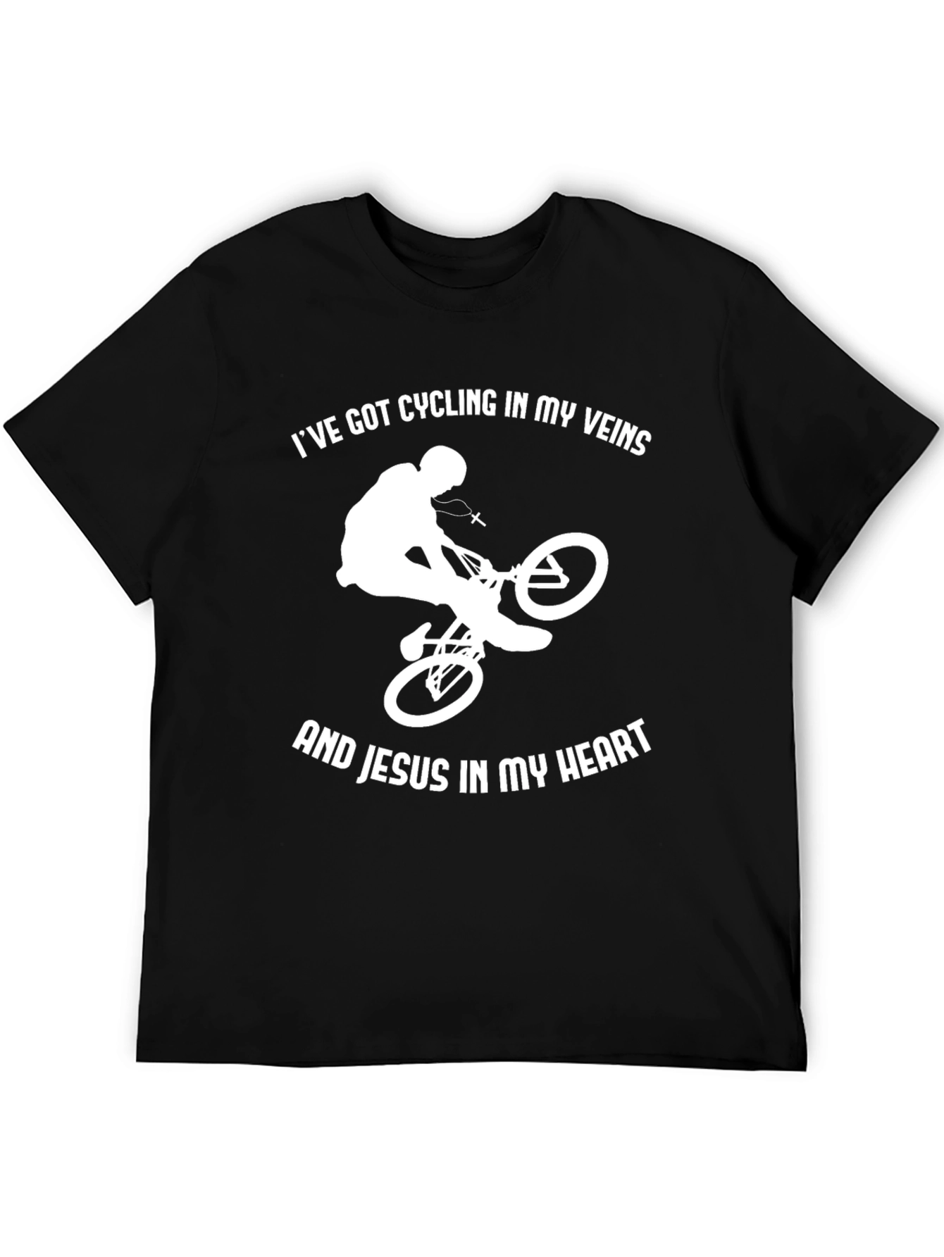 Cycling & Jesus T-Shirt: Faith on Two Wheels