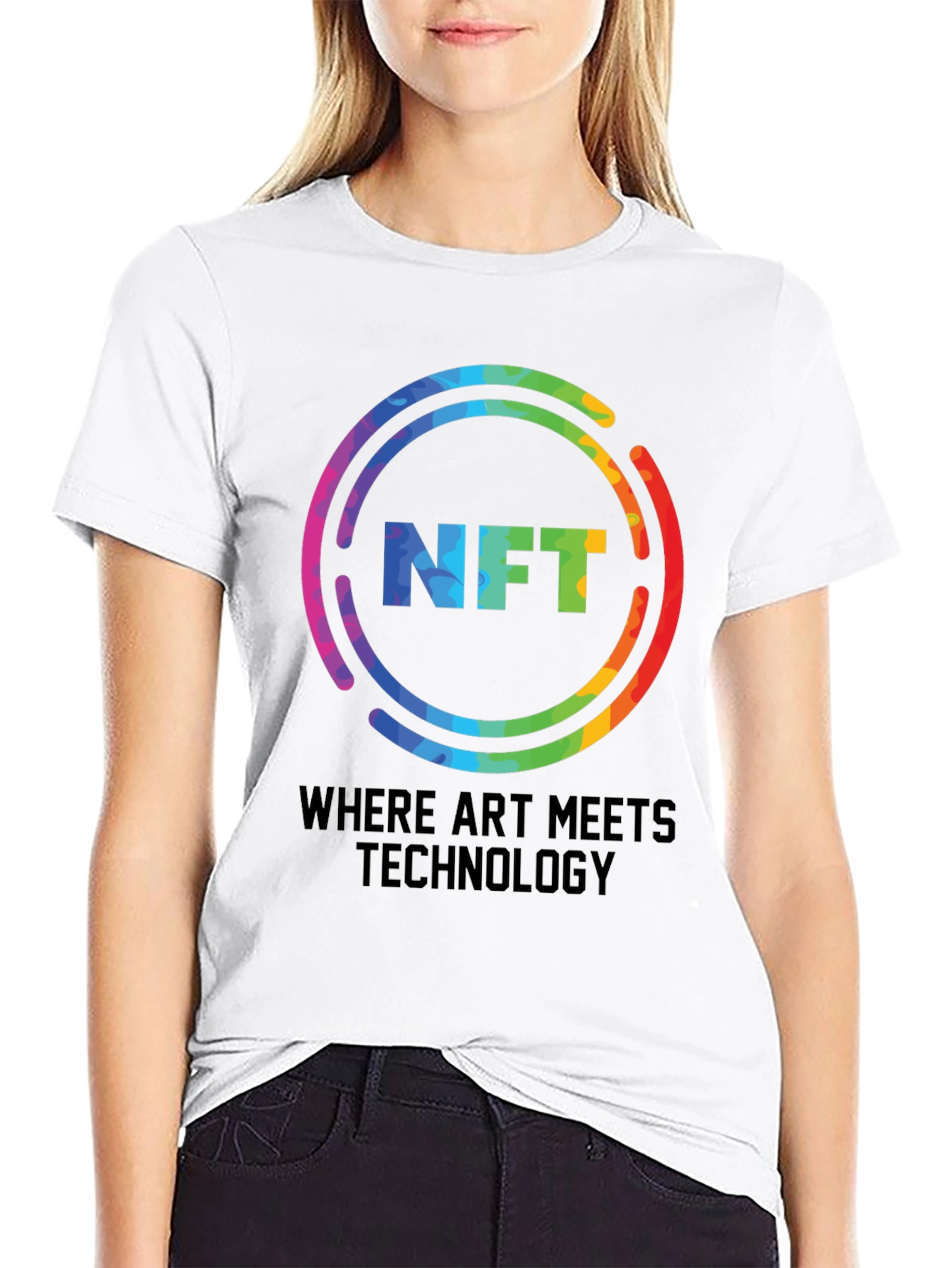 NFT Art Meets Technology T-Shirt