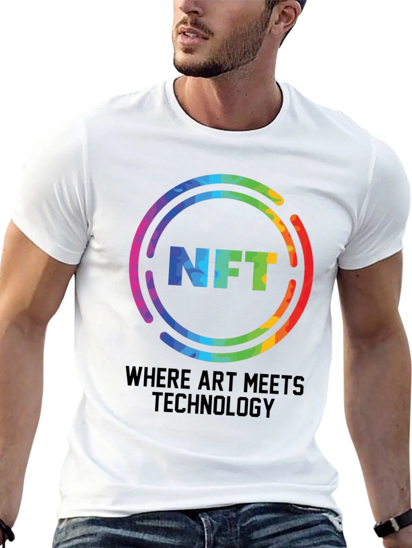 NFT Art Meets Technology T-Shirt