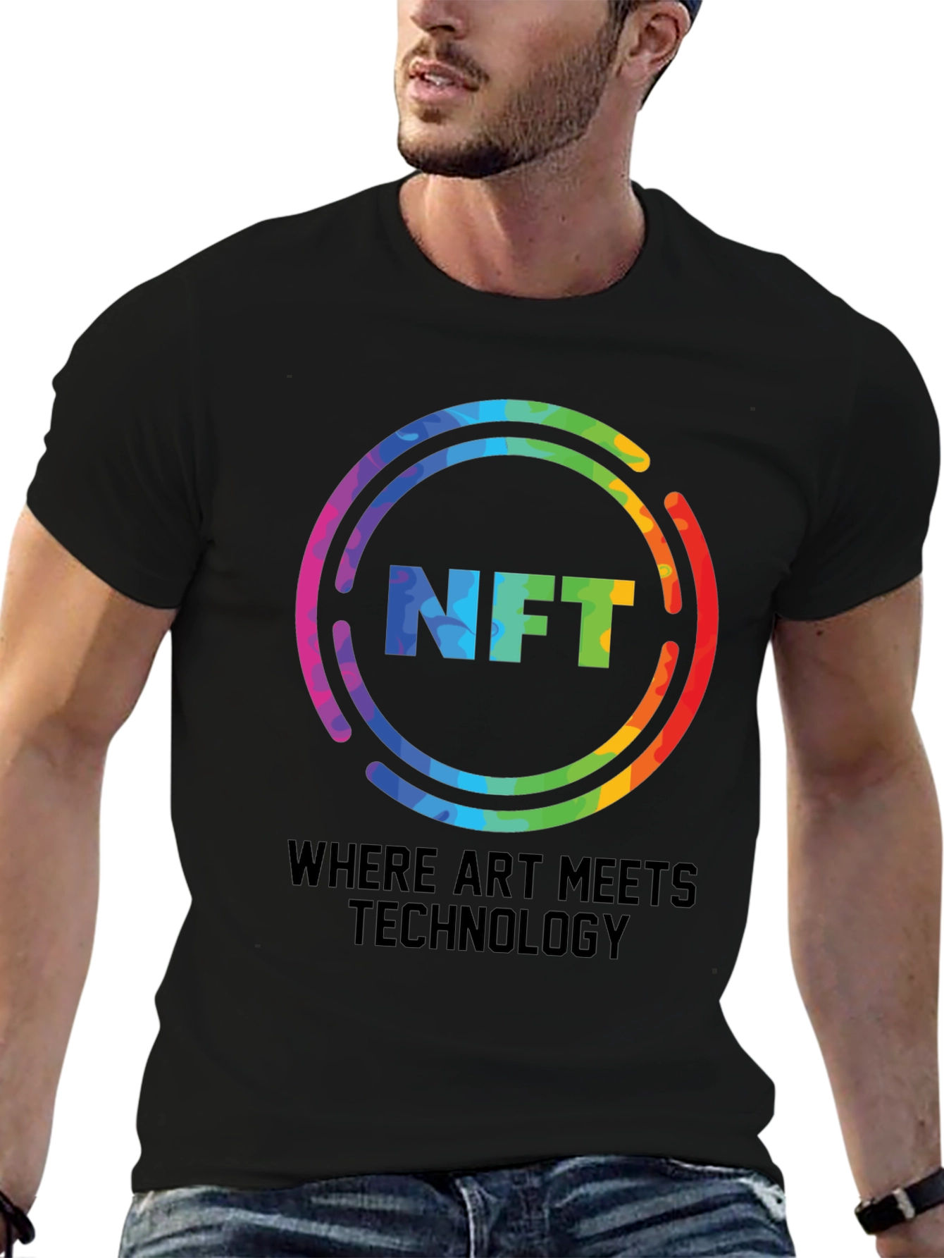 NFT Art Meets Technology T-Shirt