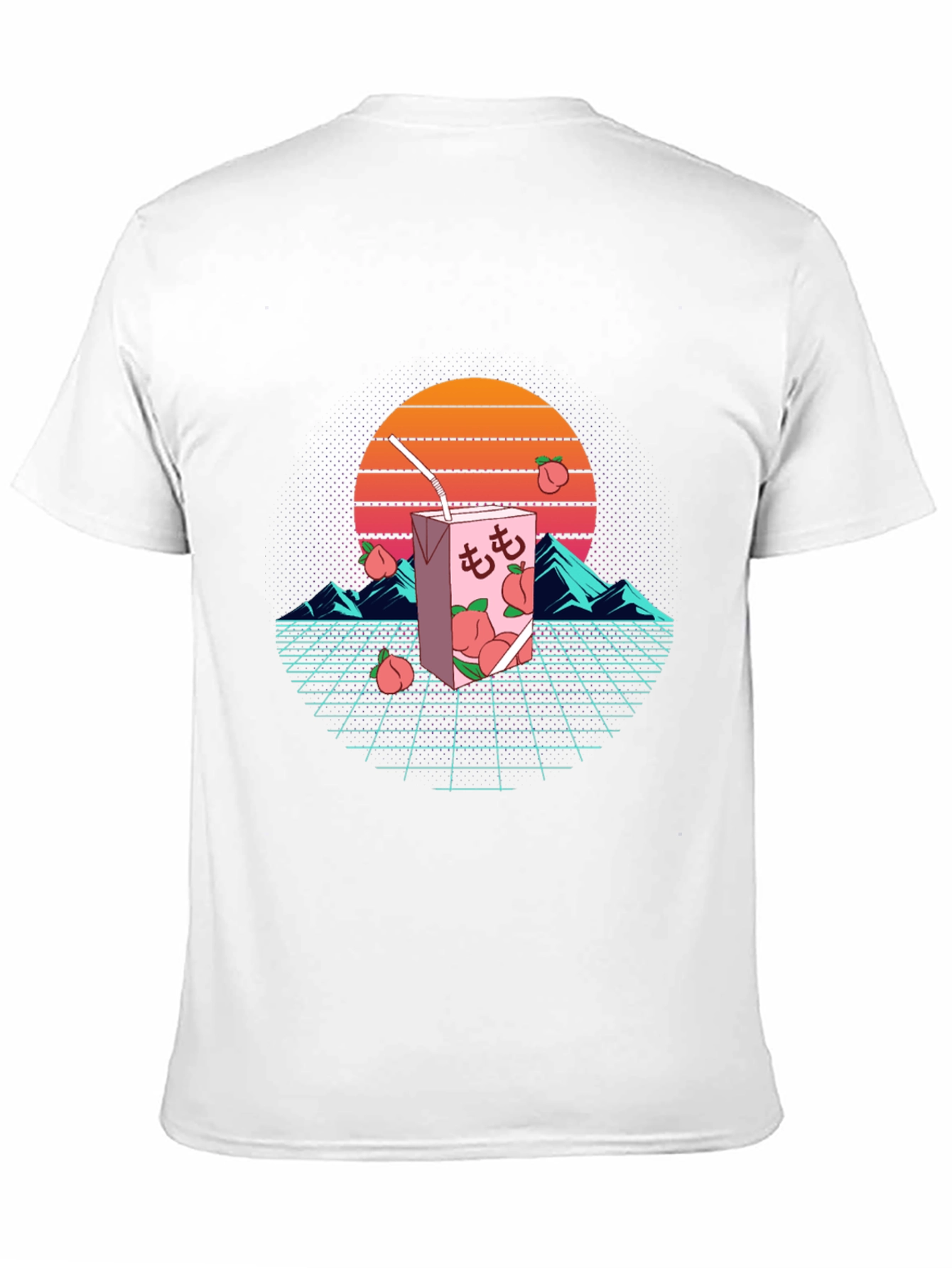 Retro Peach Juice T-Shirt