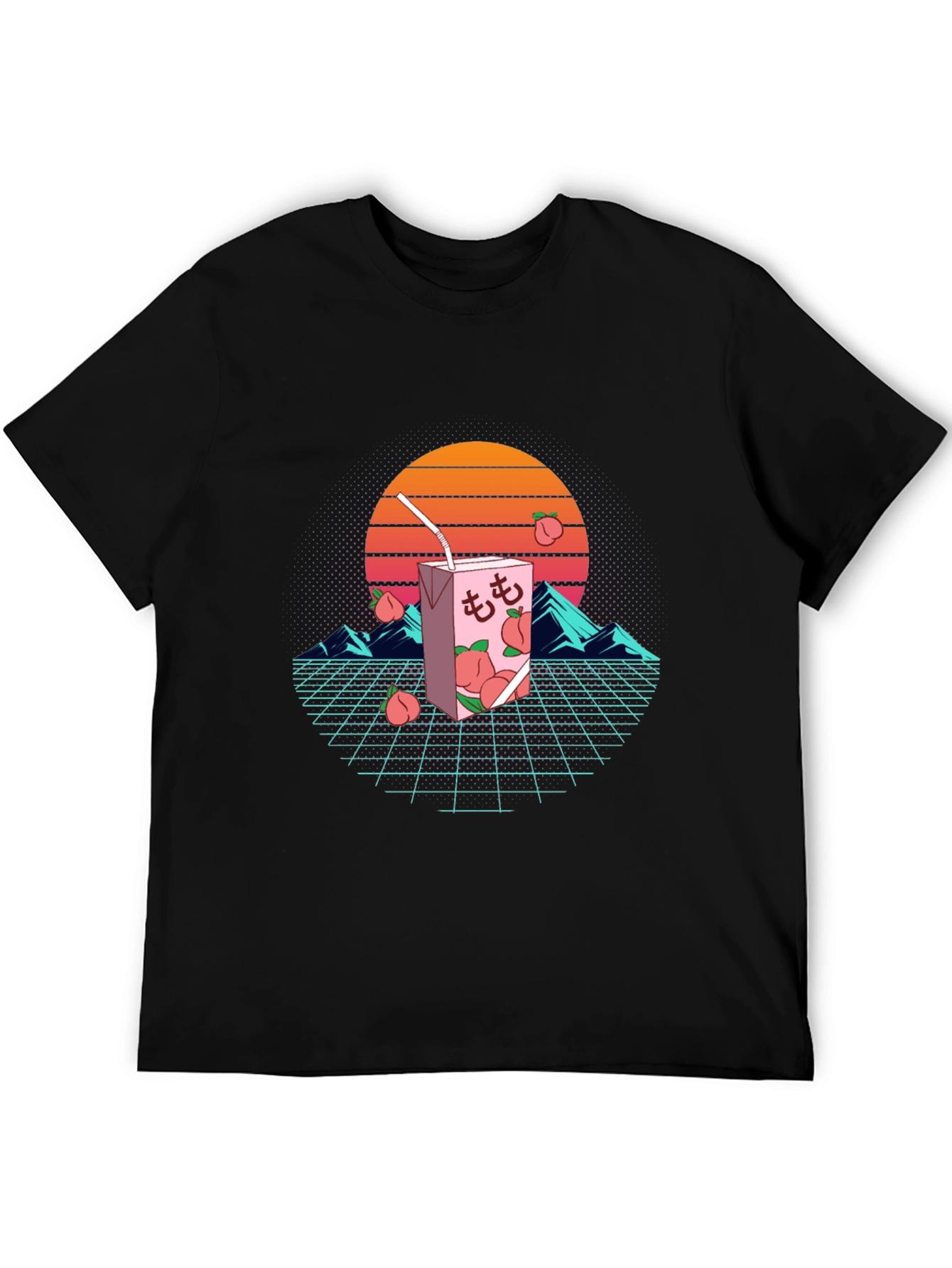 Retro Peach Juice T-Shirt