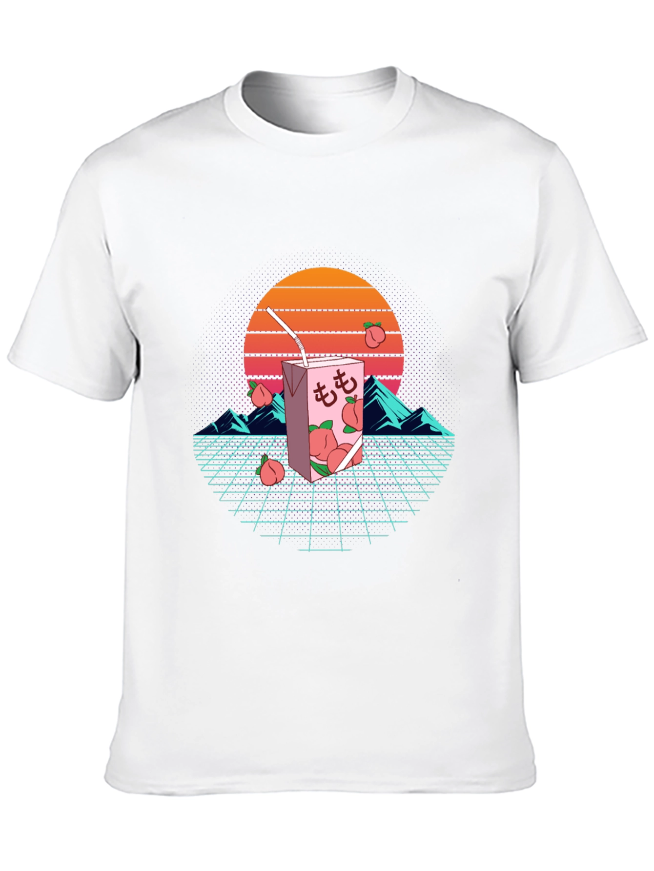 Retro Peach Juice T-Shirt