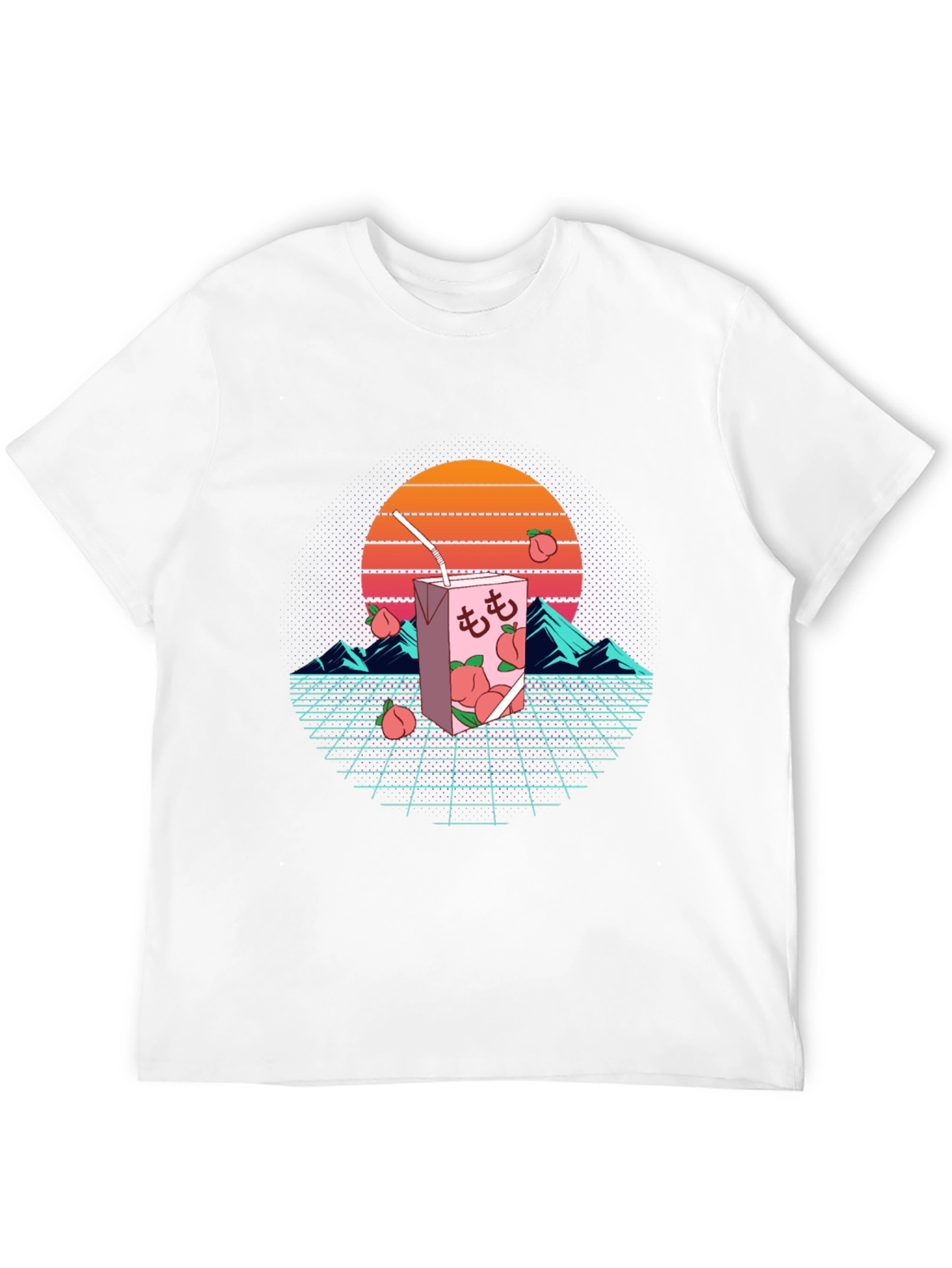 Retro Peach Juice T-Shirt