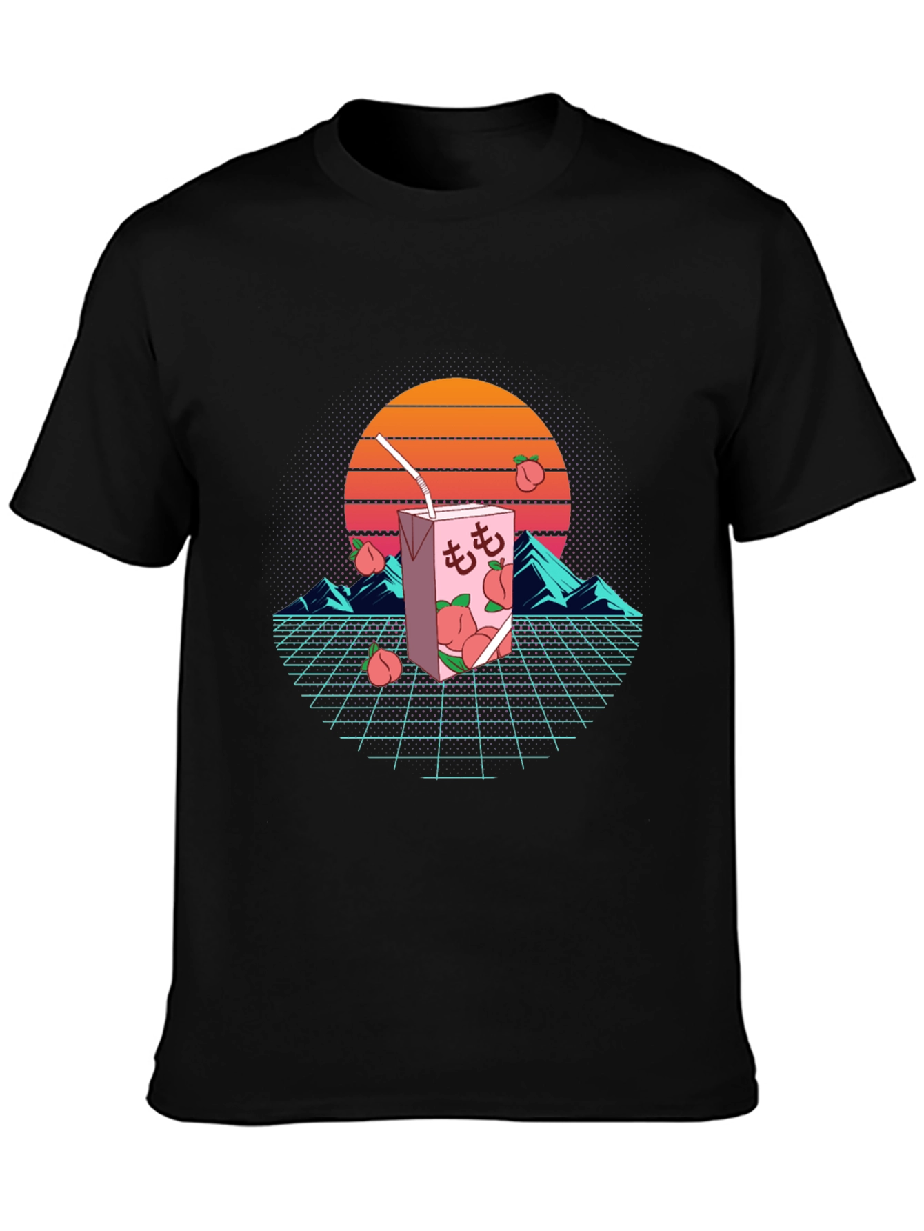 Retro Peach Juice T-Shirt