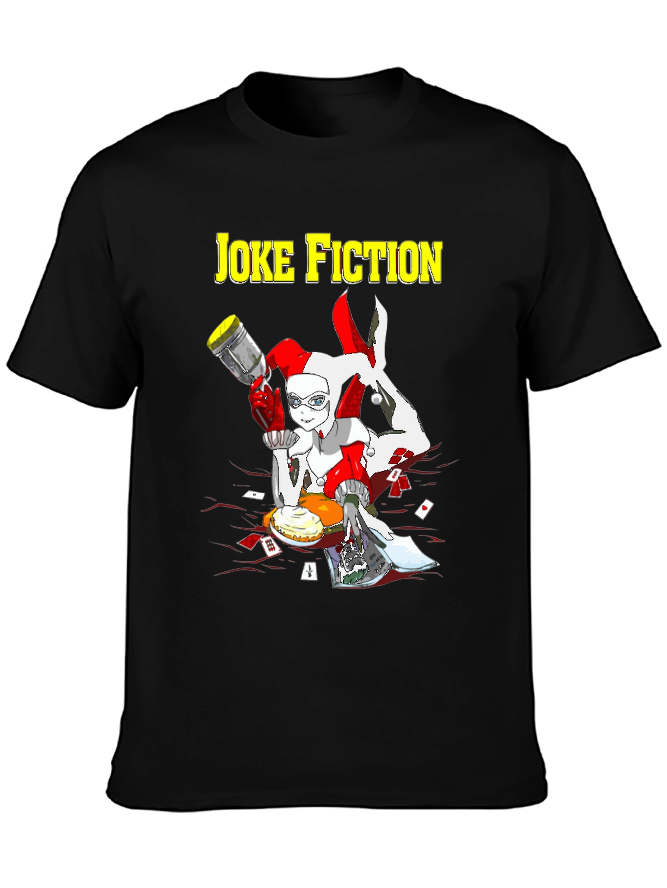 Joke Fiction Harley Quinn Graphic T-Shirt