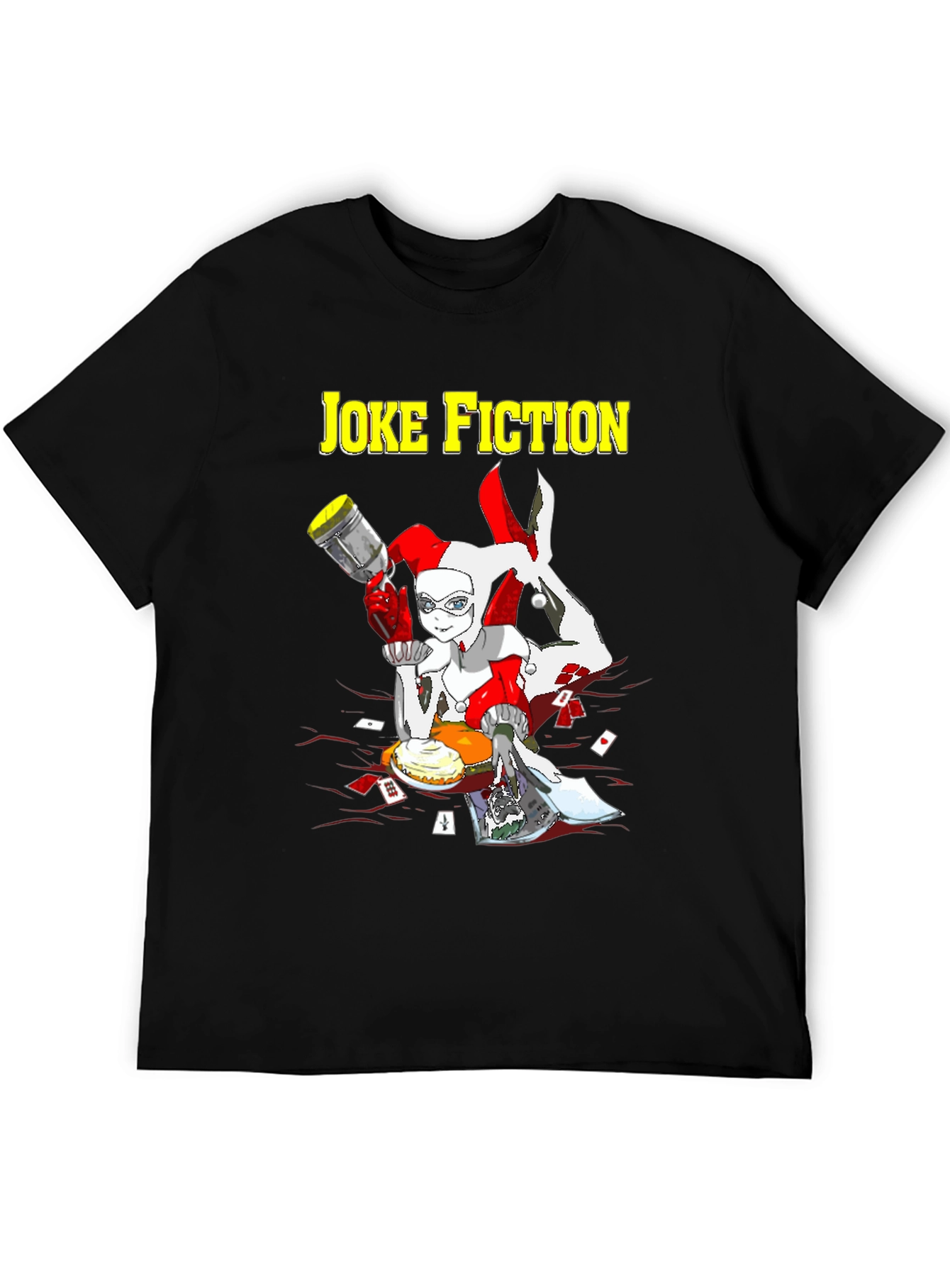 Joke Fiction Harley Quinn Graphic T-Shirt