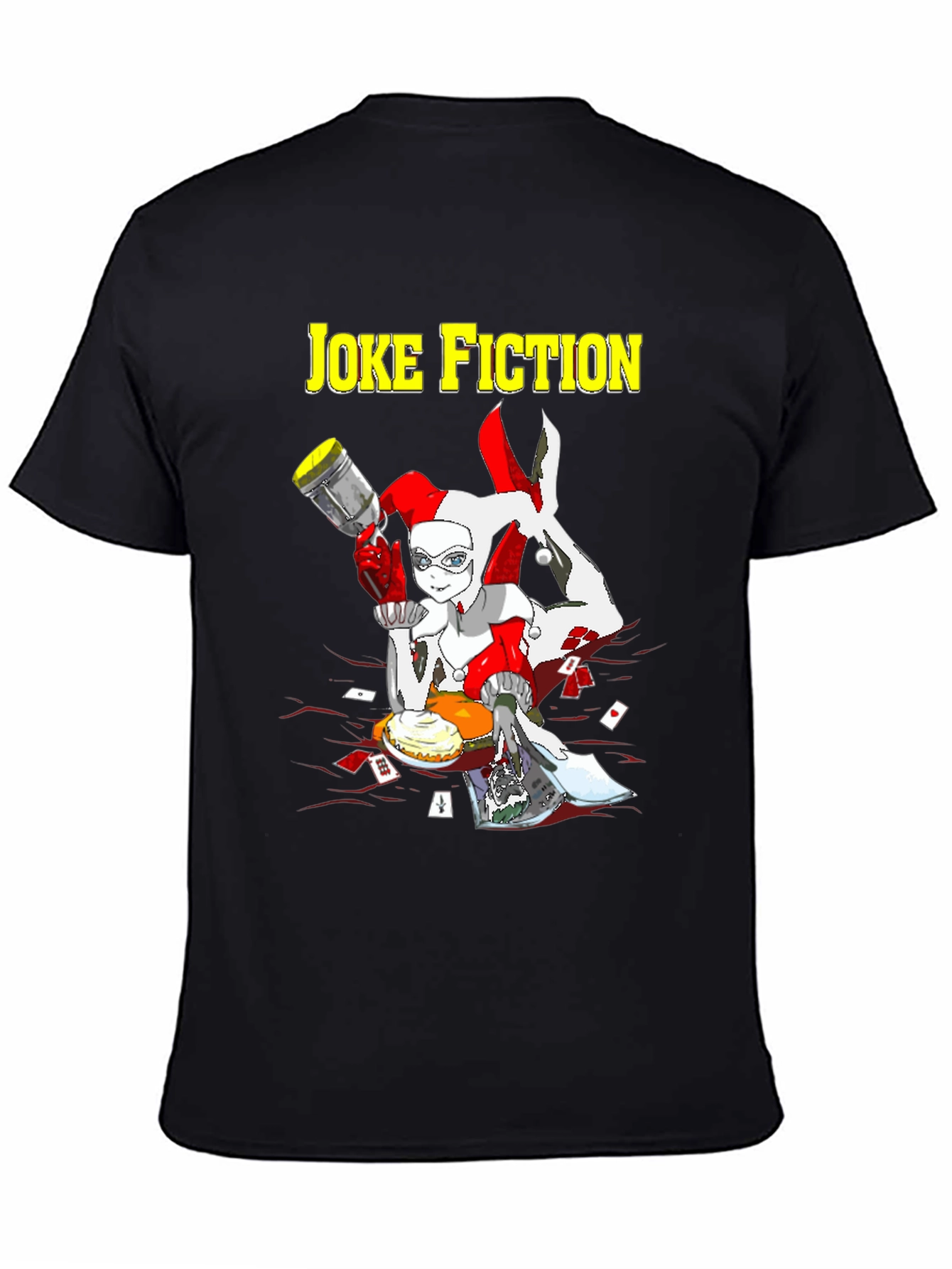 Joke Fiction Harley Quinn Graphic T-Shirt