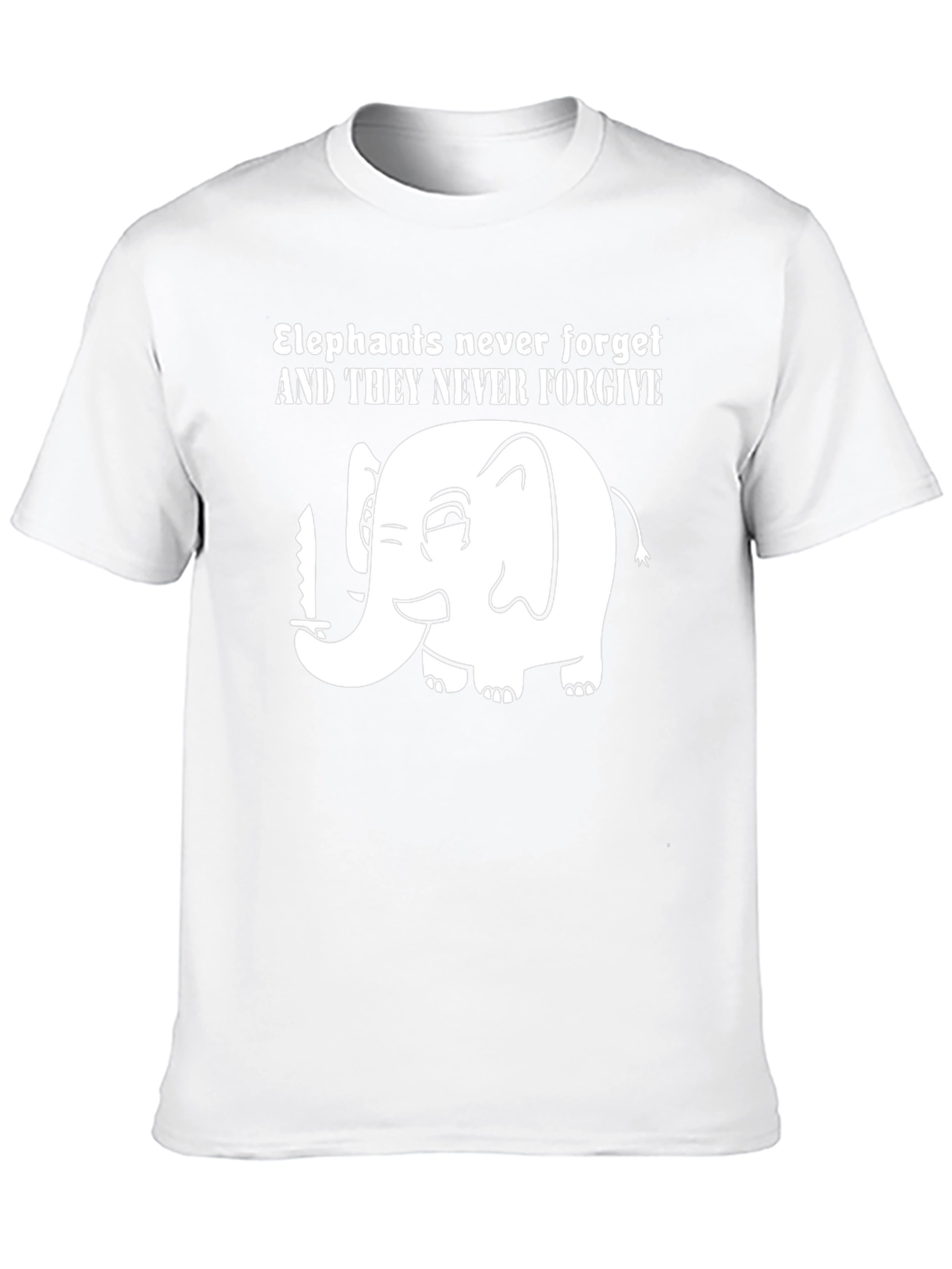 Elephant Never Forget Graphic T-Shirt
