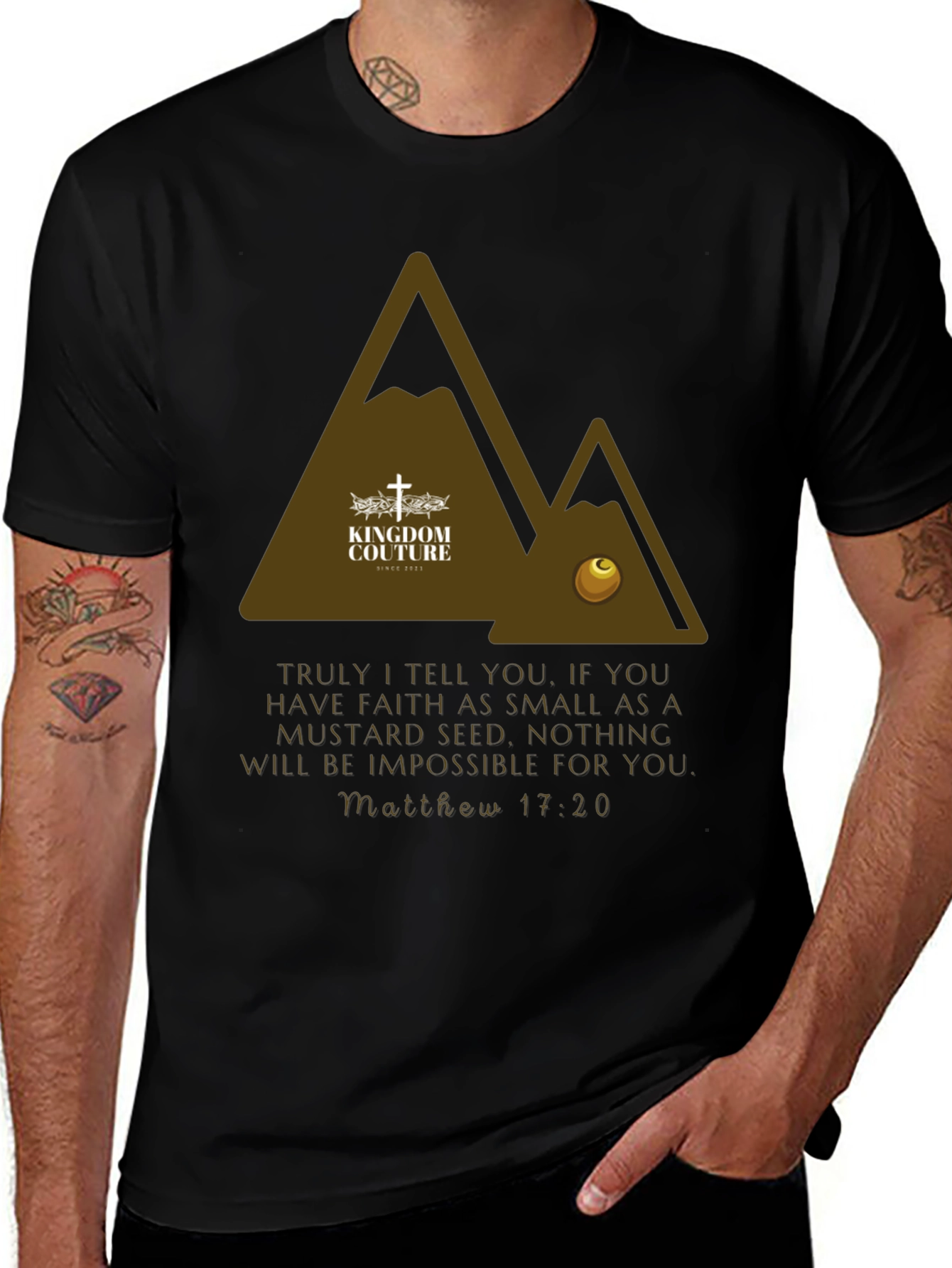 Kingdom Couture Mustard Seed Faith T-Shirt