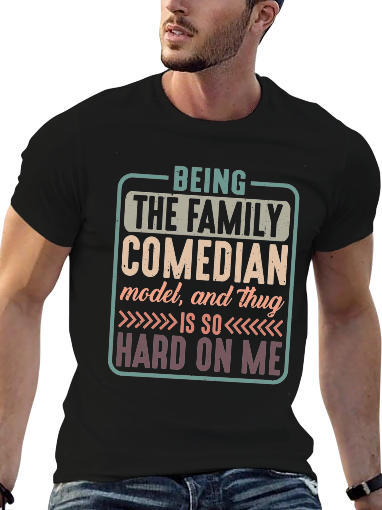 Family Comedian Graphic T-Shirt