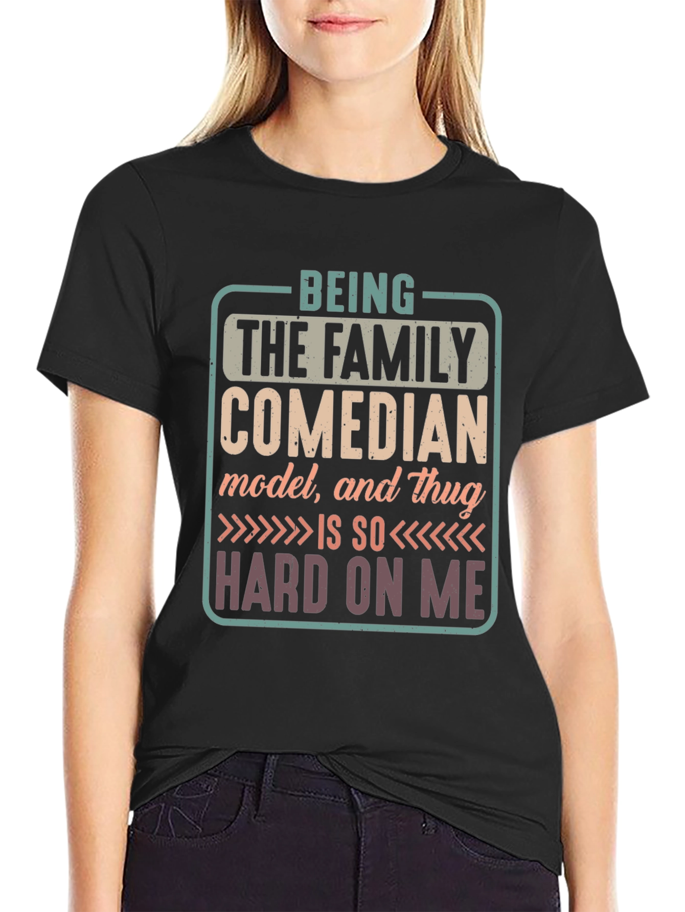 Family Comedian Graphic T-Shirt