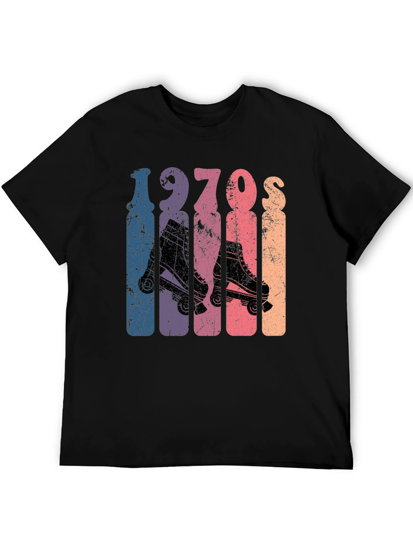 Retro 1970s Roller Skate T-Shirt