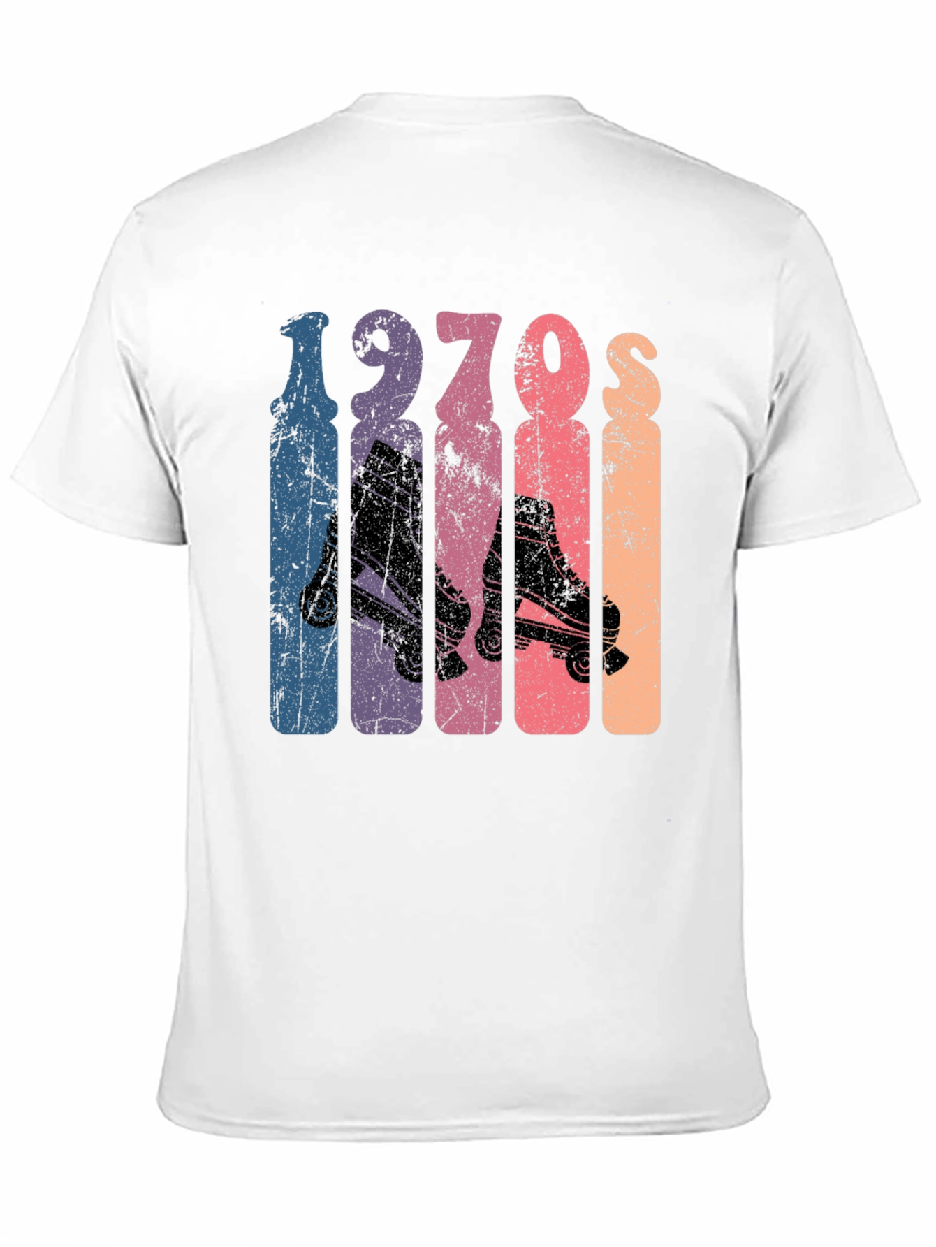 Retro 1970s Roller Skate T-Shirt