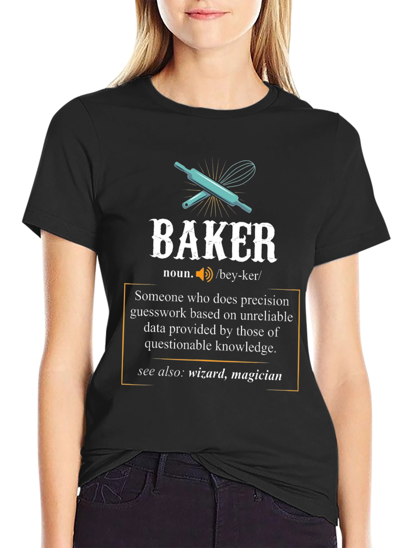 Baker Definition T-Shirt - For Baking Enthusiasts!