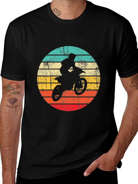 Retro Motocross T-Shirt - Vintage Style