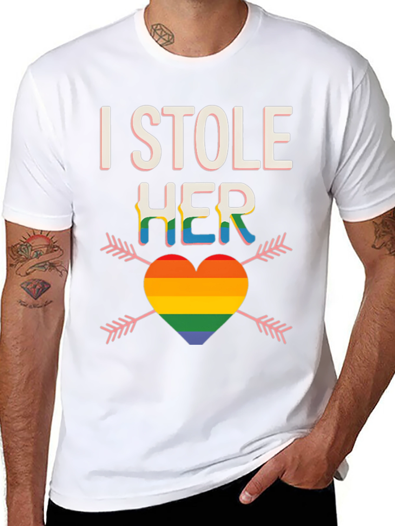 I Stole Her Heart Pride T-Shirt