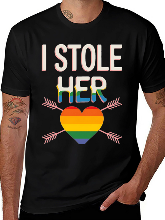 I Stole Her Heart Pride T-Shirt