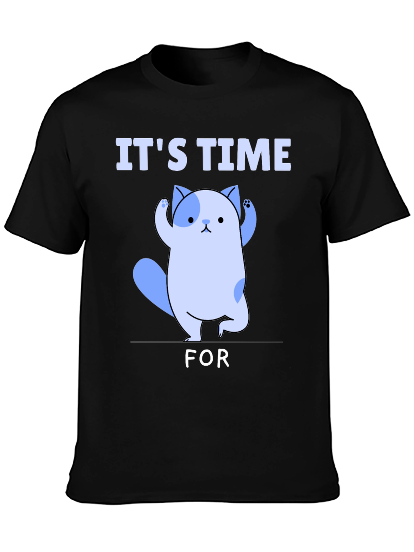 Its Time For Yoga Cat T-Shirt