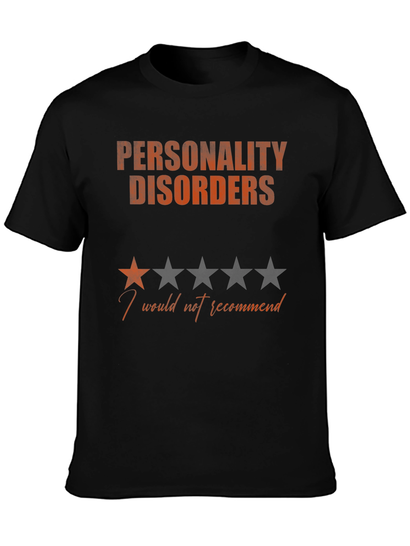 Personality Disorder Graphic Novelty T-Shirt