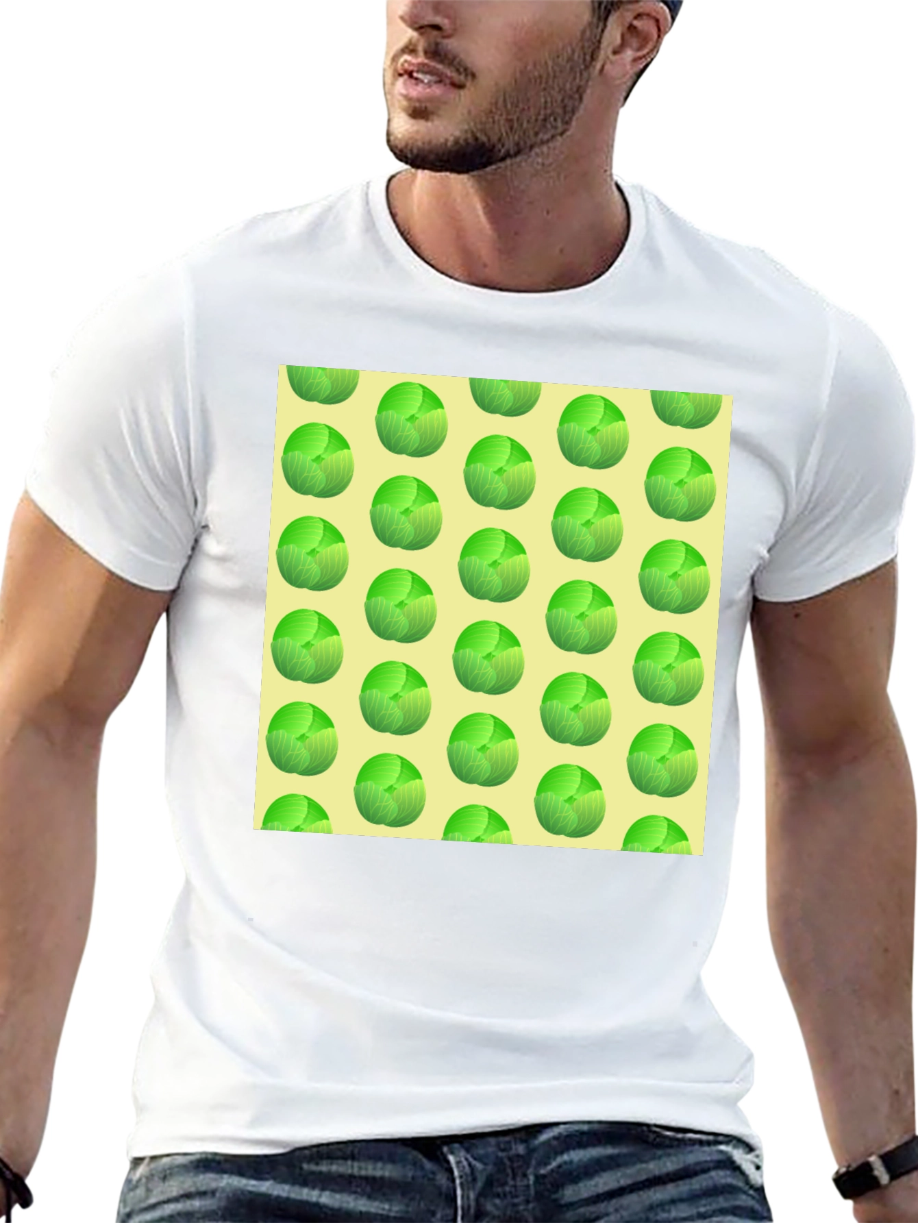 Cabbage Pattern T-Shirt