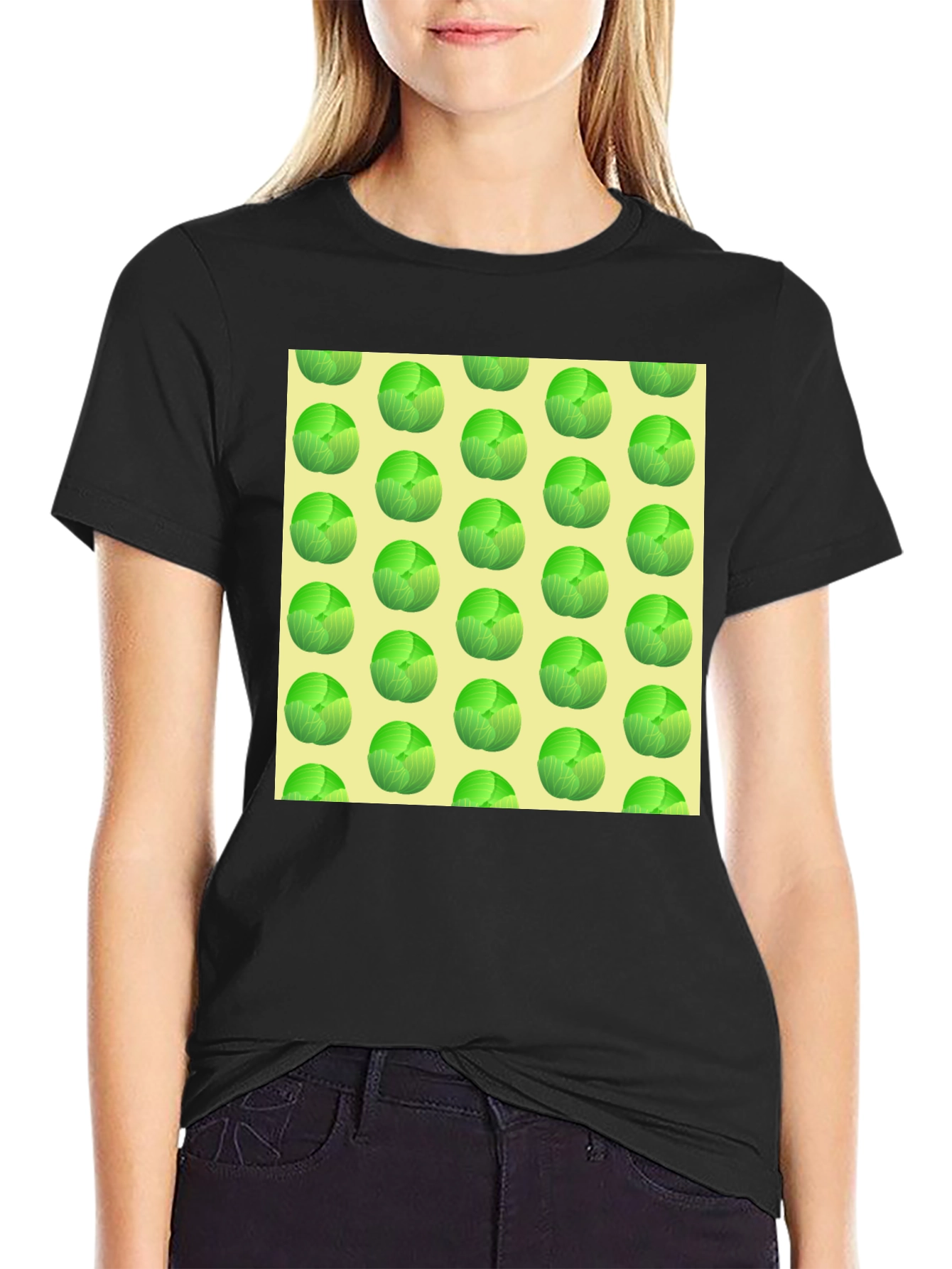 Cabbage Pattern T-Shirt