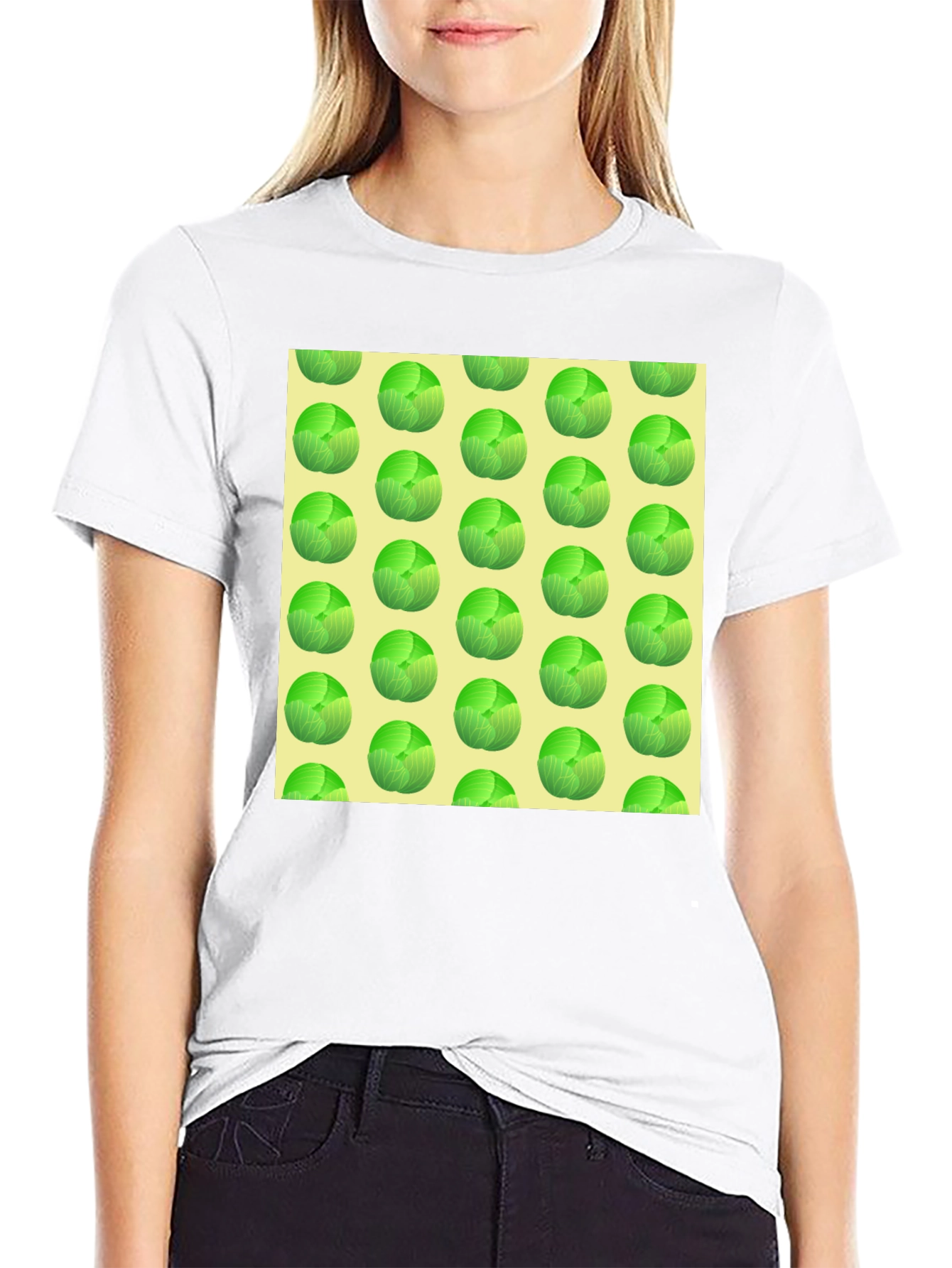 Cabbage Pattern T-Shirt