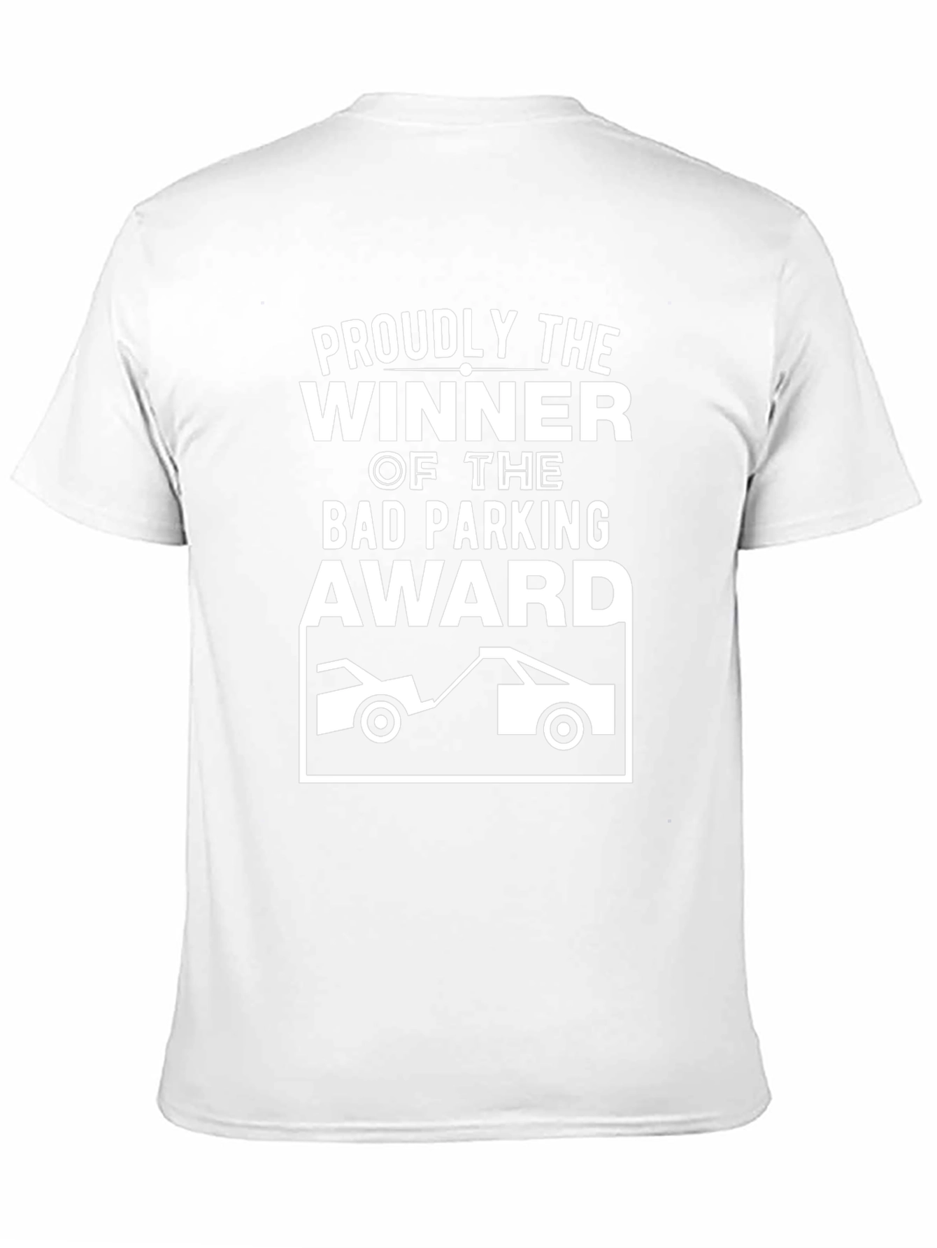 Bad Parking Award T-Shirt - Funny Novelty Tee