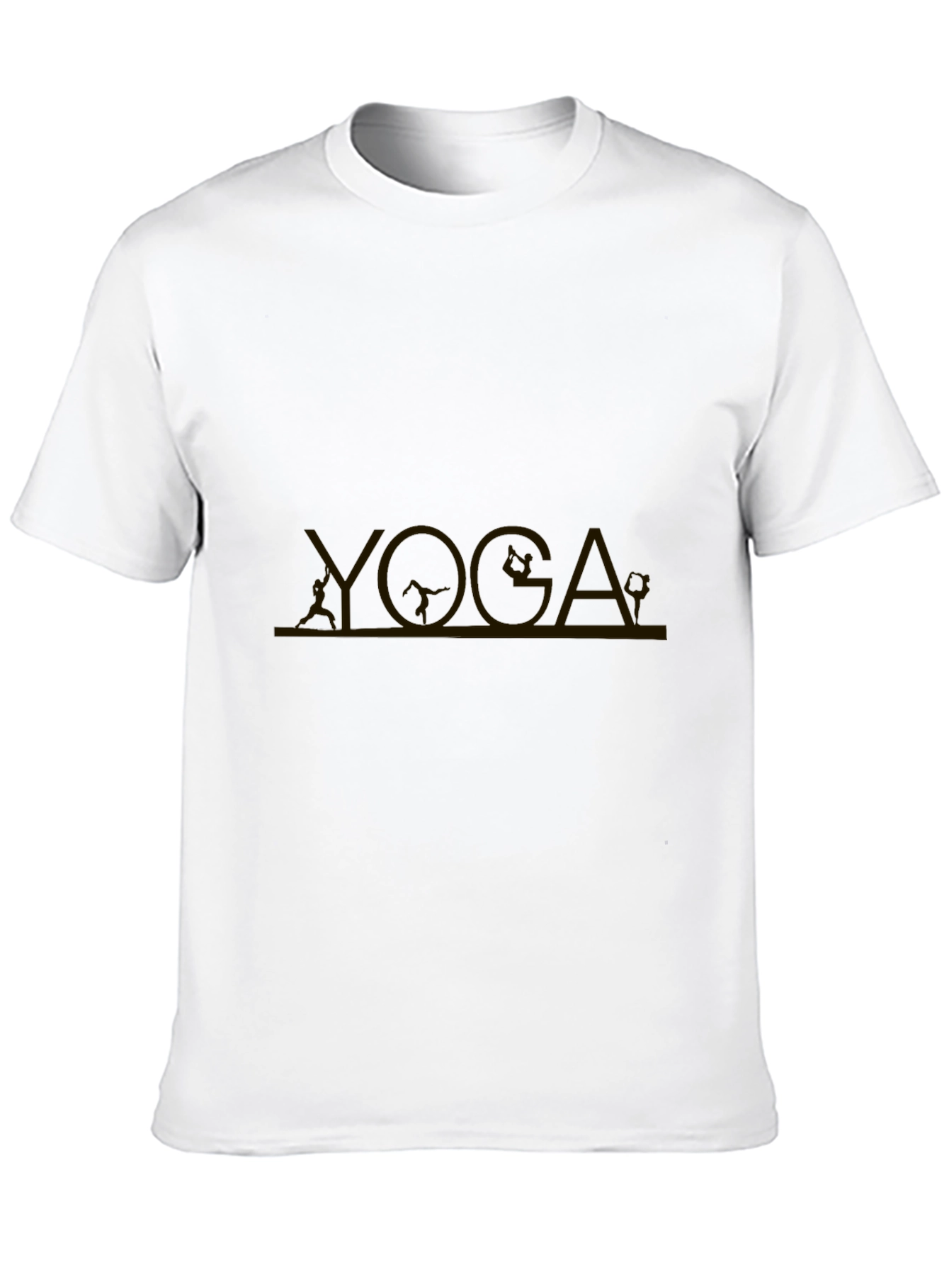 Yoga Graphic Tee - Mens Black T-Shirt