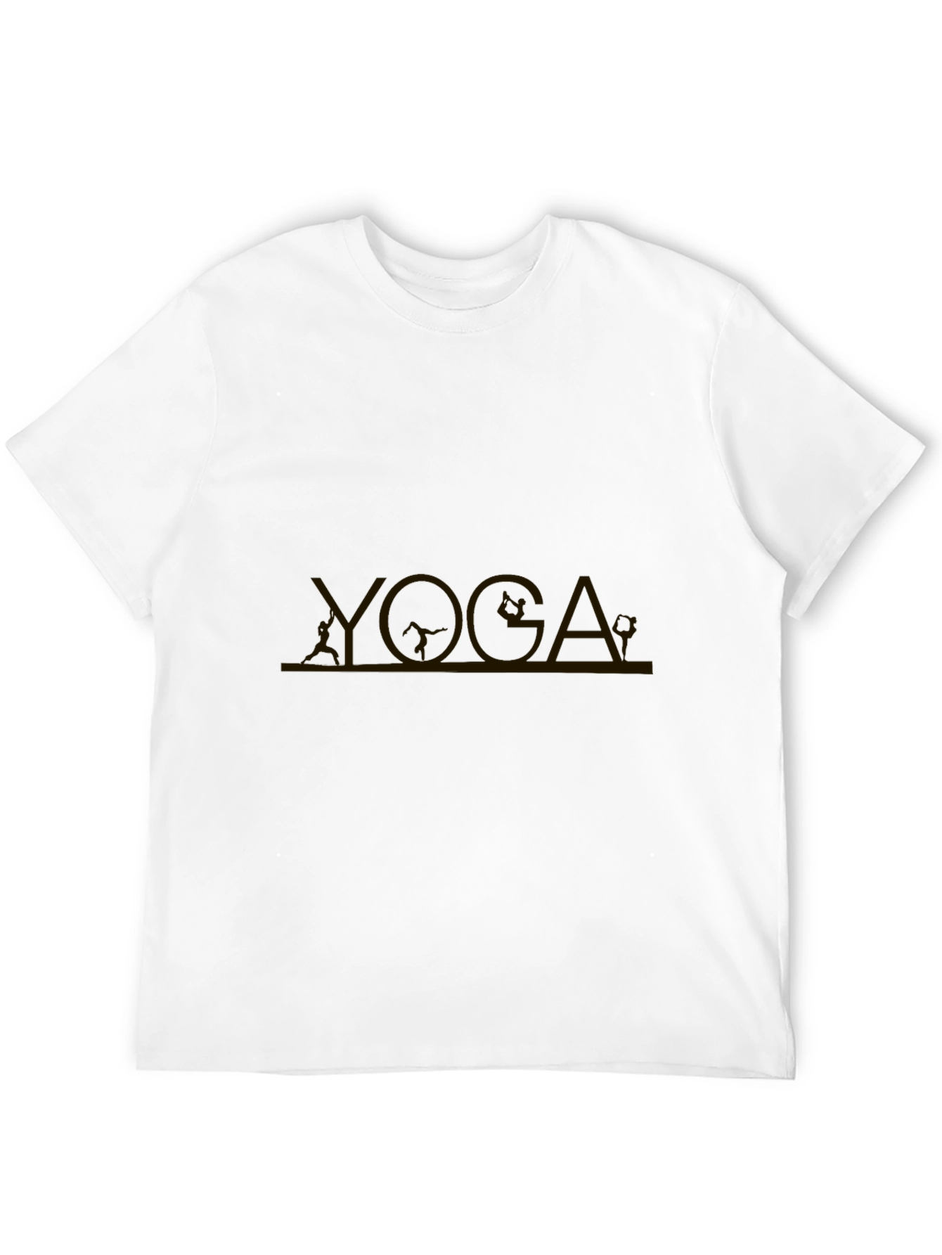 Yoga Graphic Tee - Mens Black T-Shirt