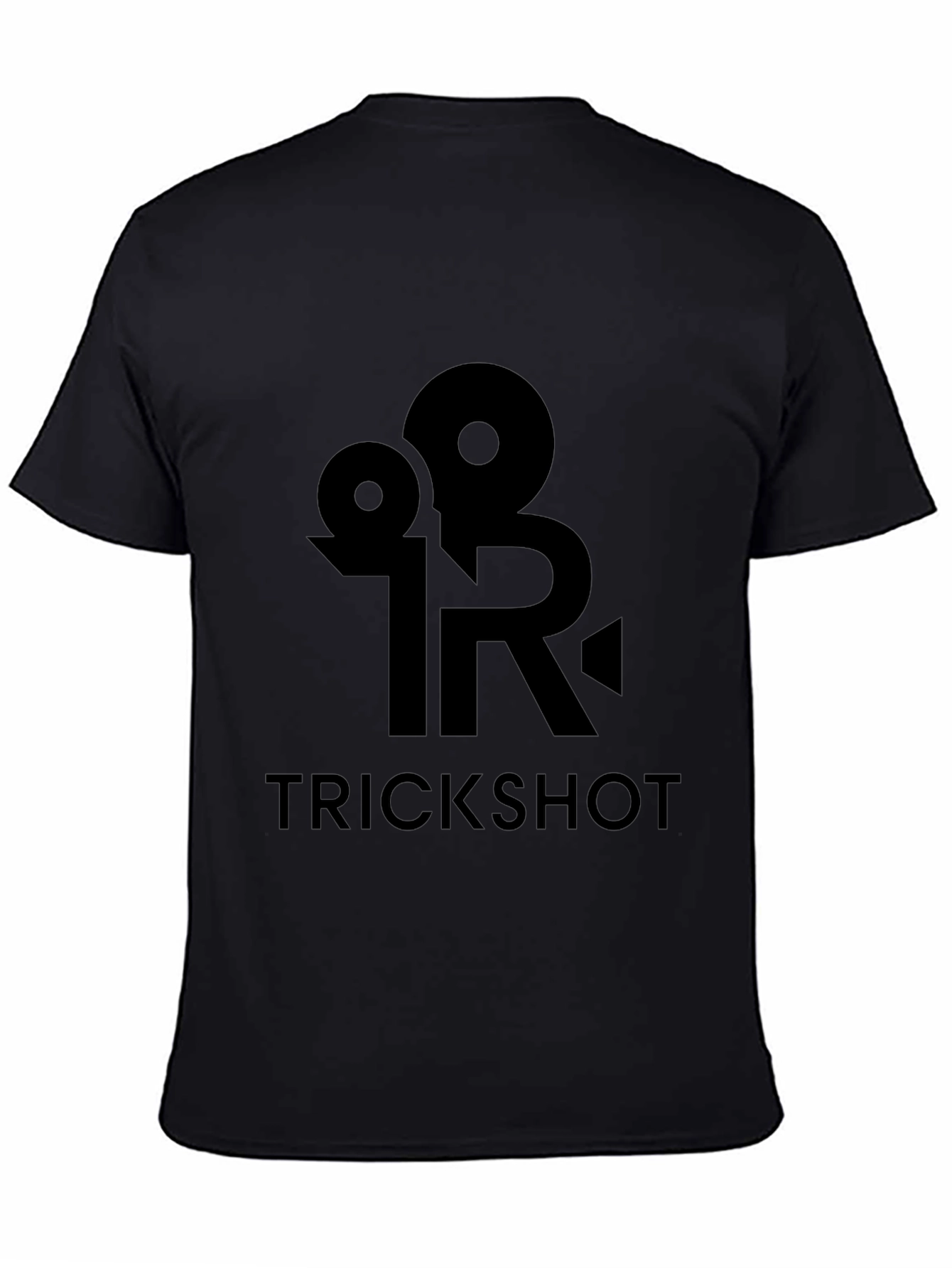 Trickshot Black Graphic Tee - Stylish & Unique