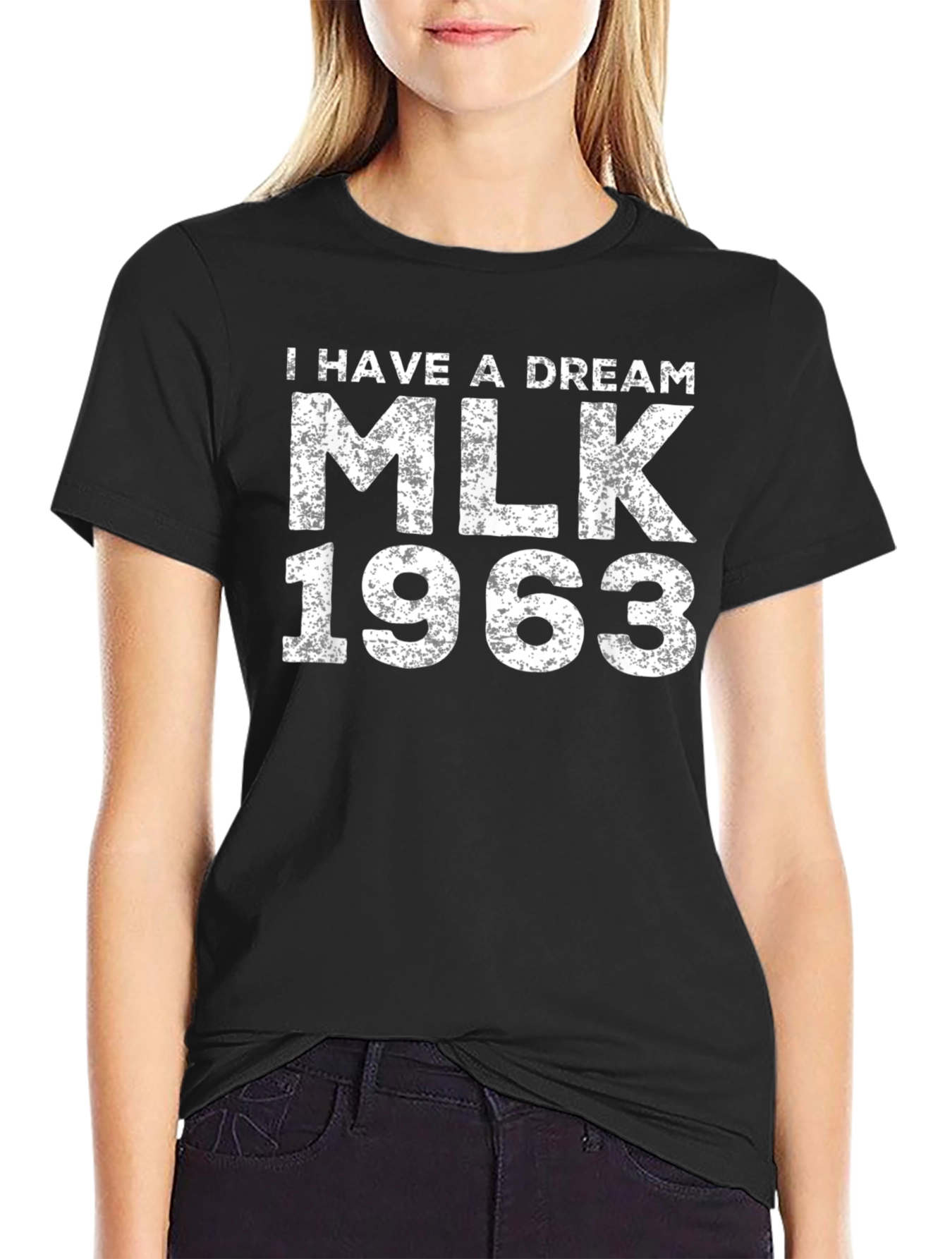 I Have a Dream MLK 1963 Black T-Shirt