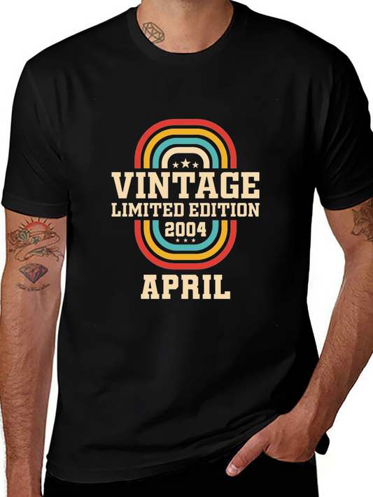 Vintage Limited Edition 2004 April Birthday T-Shirt