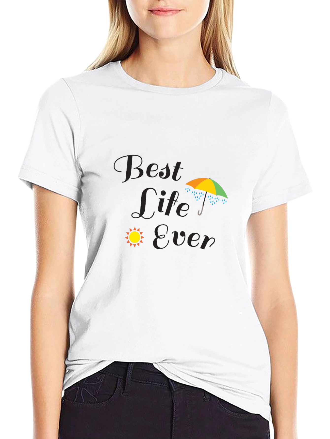 Best Life Ever Black T-Shirt