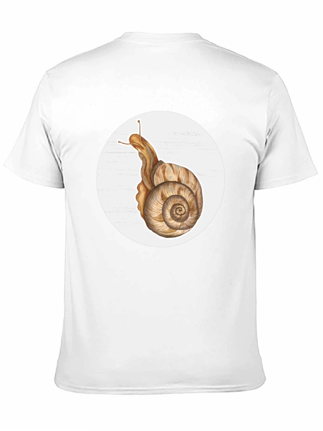 Snail Graphic Tee - Unique Nature Design